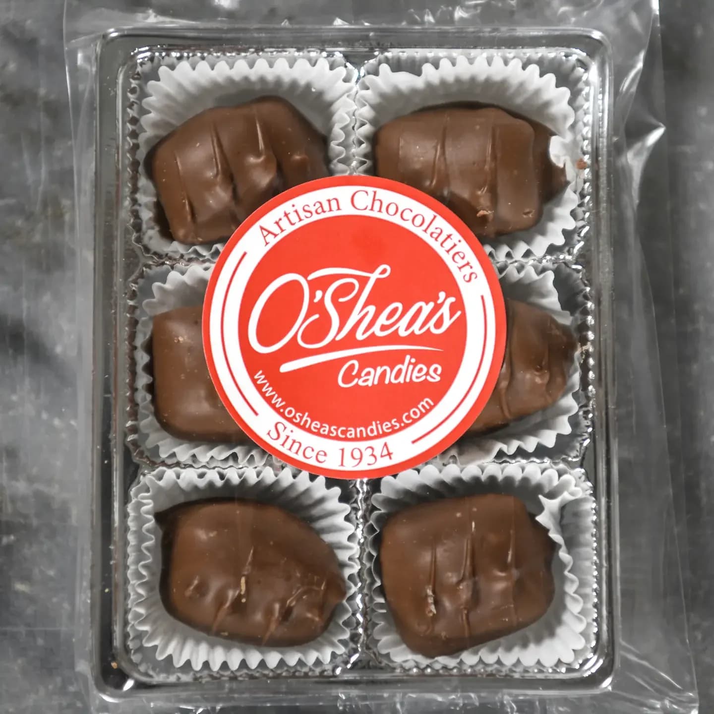 6 Pk Moist Coconut Milk Chocolate Tray - Delicious coconut covered chocolate 