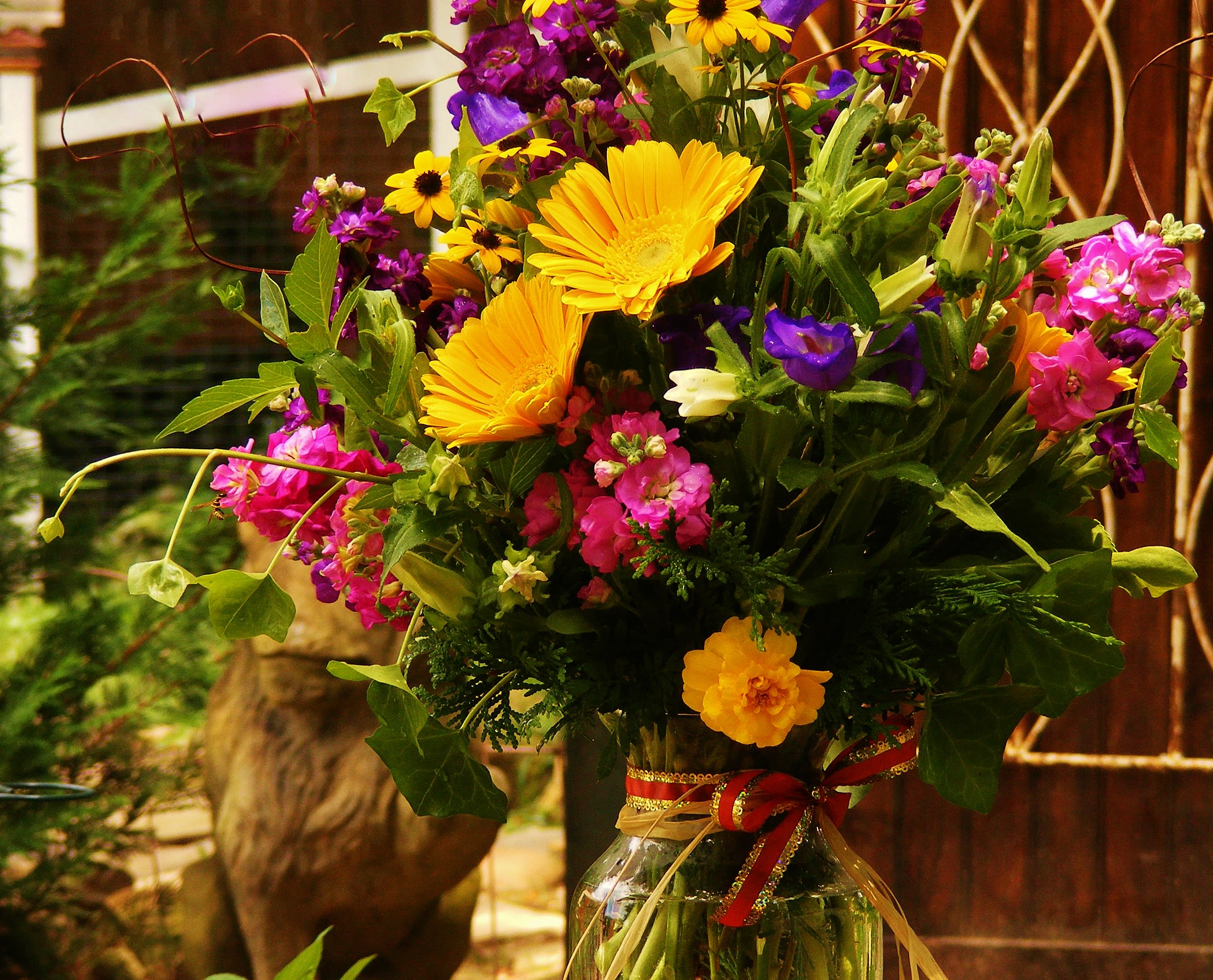 Sunshine! - Cheery Natural Style Mixed Vase