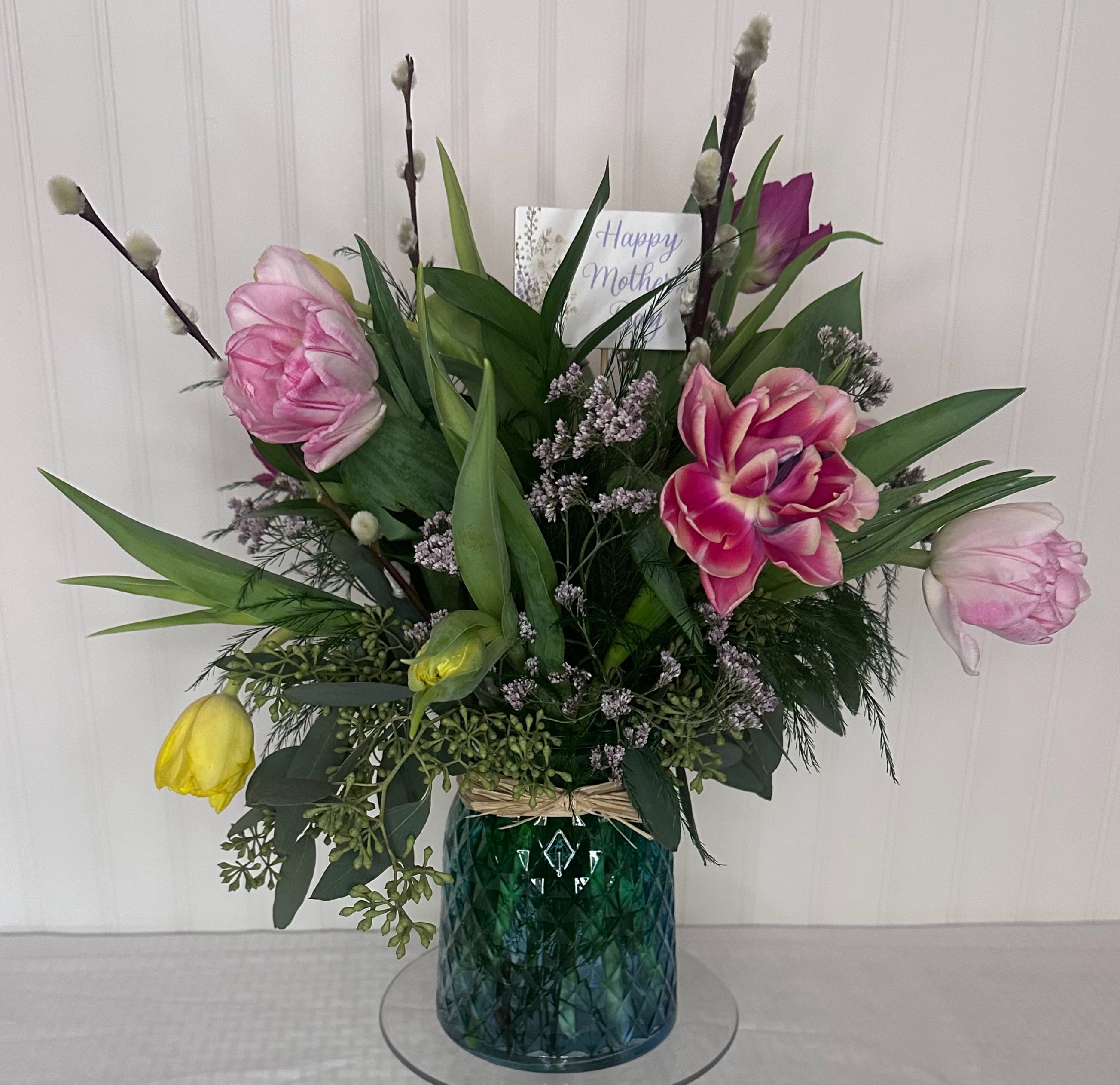 Mother's DayTulip Vase - Mother's Day Tulip Vase