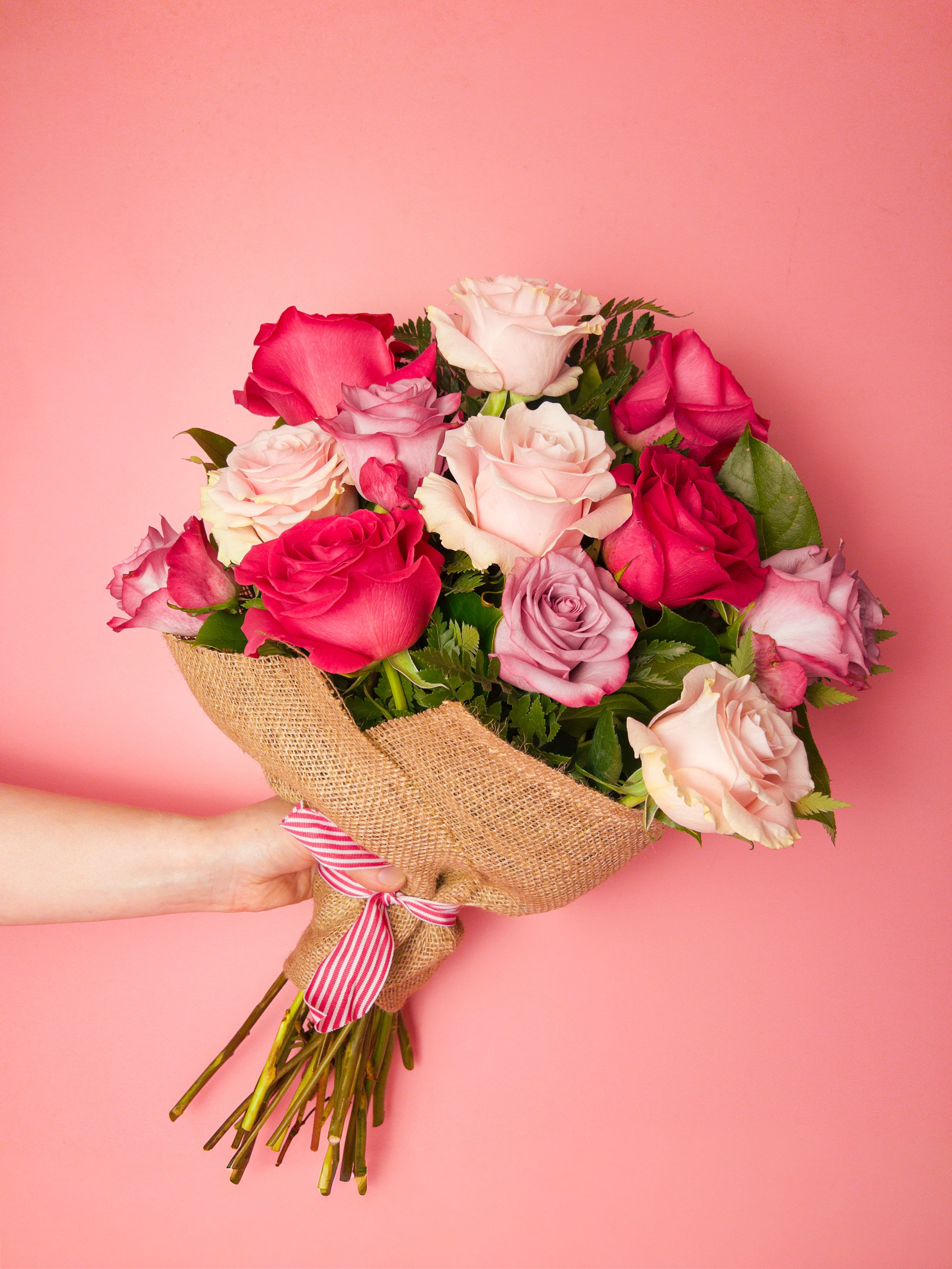 Rosé All Day Bouquet - Toast to Mom with the All Day Rosé Bouquet, a luxurious hand-tied bouquet featuring roses in stunning shades of pink. This elegant bouquet is perfect for expressing love, admiration, and appreciation on Mother’s Day. Its timeless beauty makes it a classic gift choice that never goes out of style. As a top-rated Baltimore Florist, we specialize in premium rose bouquets crafted with care. With professional Flower Delivery in Baltimore, you can trust us to deliver your Mother’s Day flowers fresh and beautifully arranged.