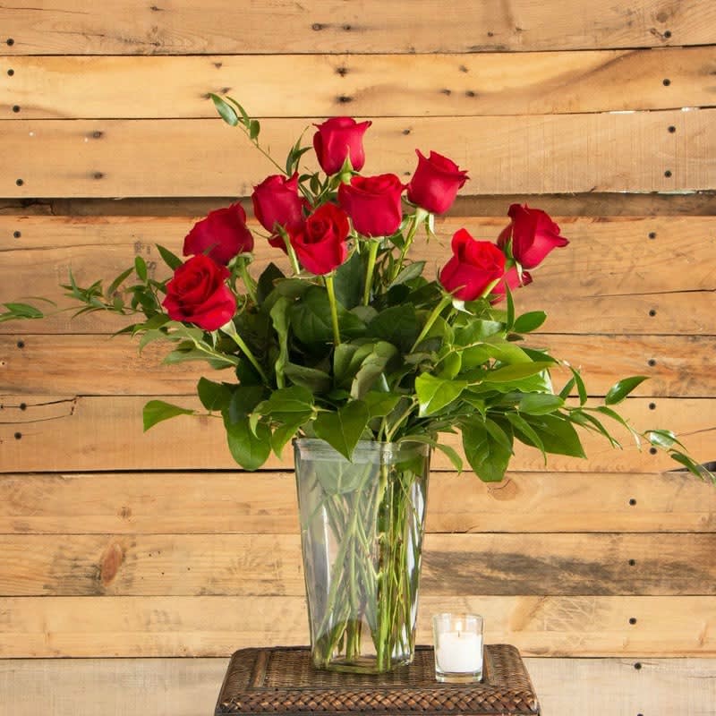 Love You Forever - Roses - For the perfect, traditional romantic bouquet – for a Valentine, birthday, anniversary or other special day – this bouquet of a dozen red roses adorned with a time-honored mix of wax flowers and greens is a classic gift of love!!! Send it today, and she’ll love you forever. 