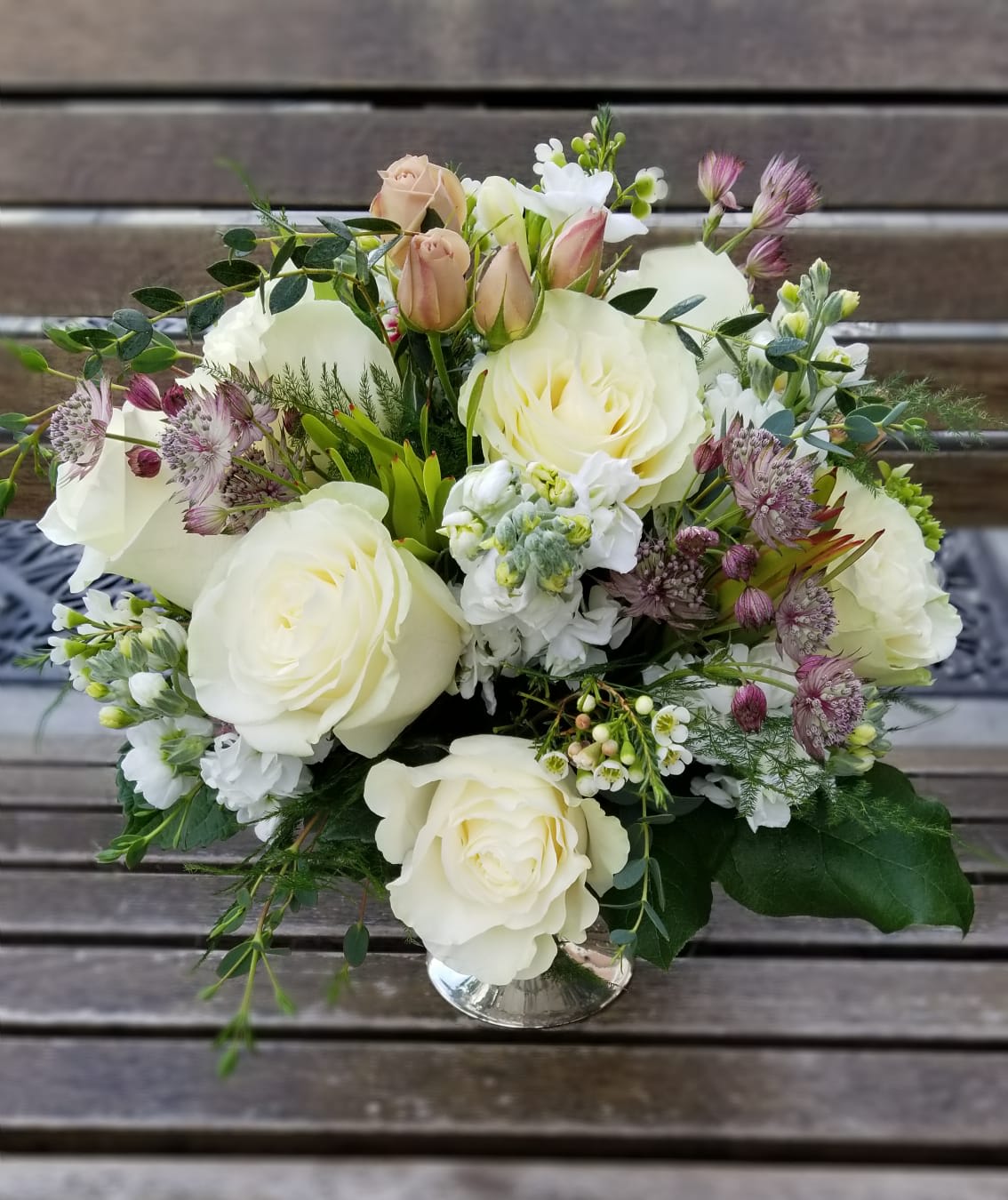 Enchanted Dreams - A magical mix of whites and mauves. 