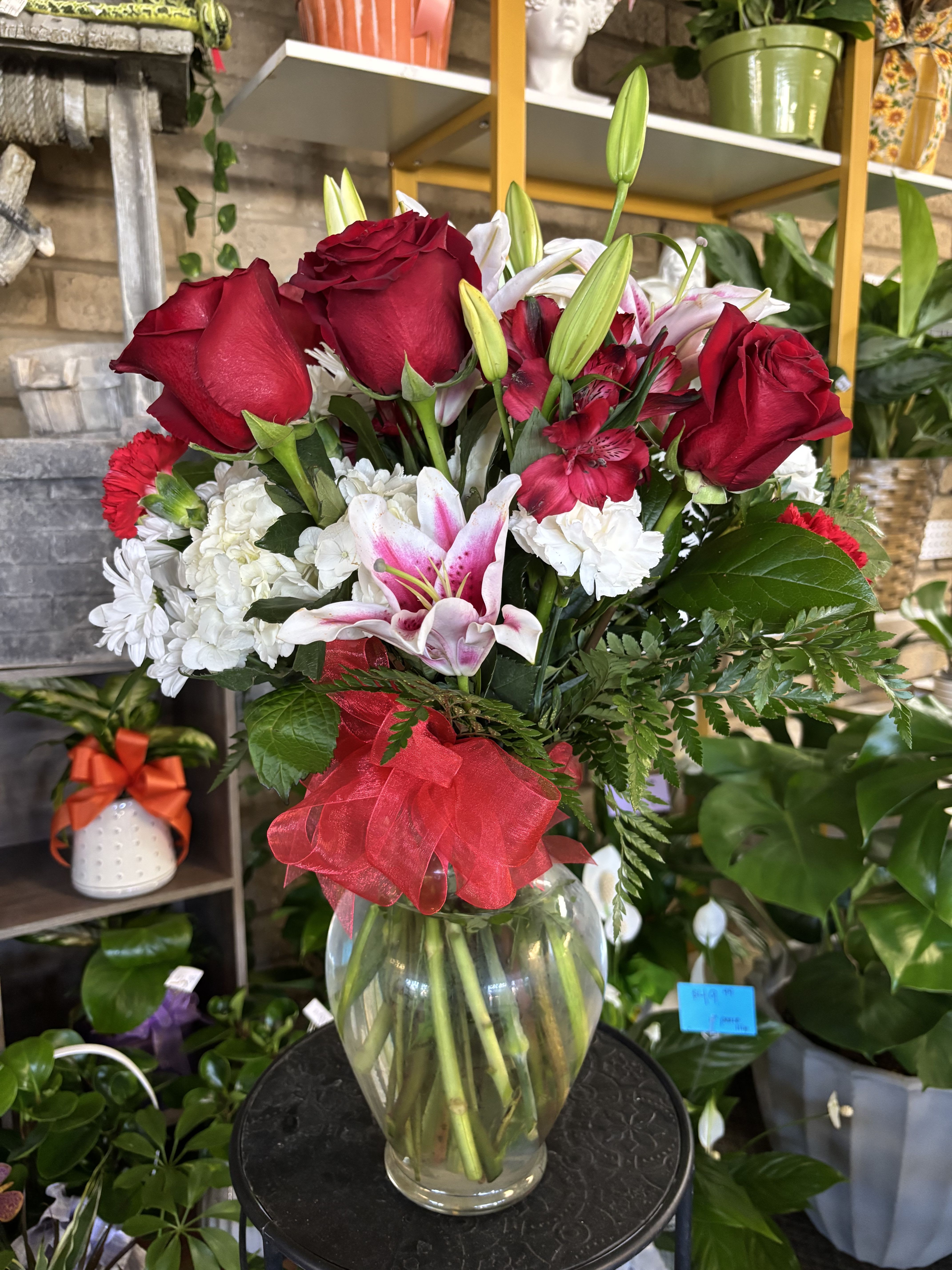 Stargazer/ROSES - Reasonable flower substitutions may be made due to availability