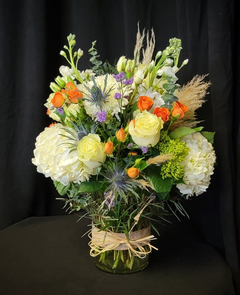 Rustic Spring - Spring blooms with rustic touches