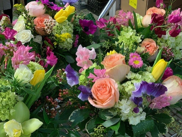 Designer's Choice - Can't Decide? Let One Of Our Experienced Designers Craft A Beautiful Bouquet You Are Sure To Love! The Picture Shown Is Not An Exact Replica. Current Seasonal Blooms In Brightly Mixed Colors Will Be Used If You Have Special Requests, Please Leave in Instructions 