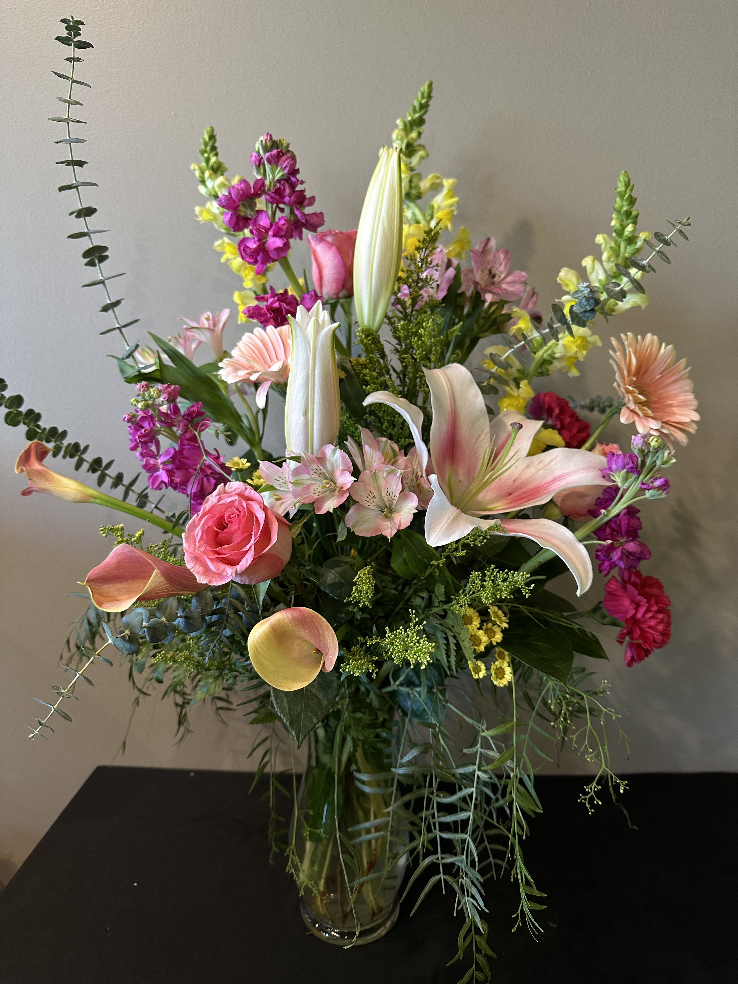 Wild Heart - A whimsical and wild arrangment full bright and vibrant love for your special someone!  *Flowers Subject To Change Based on Supply*