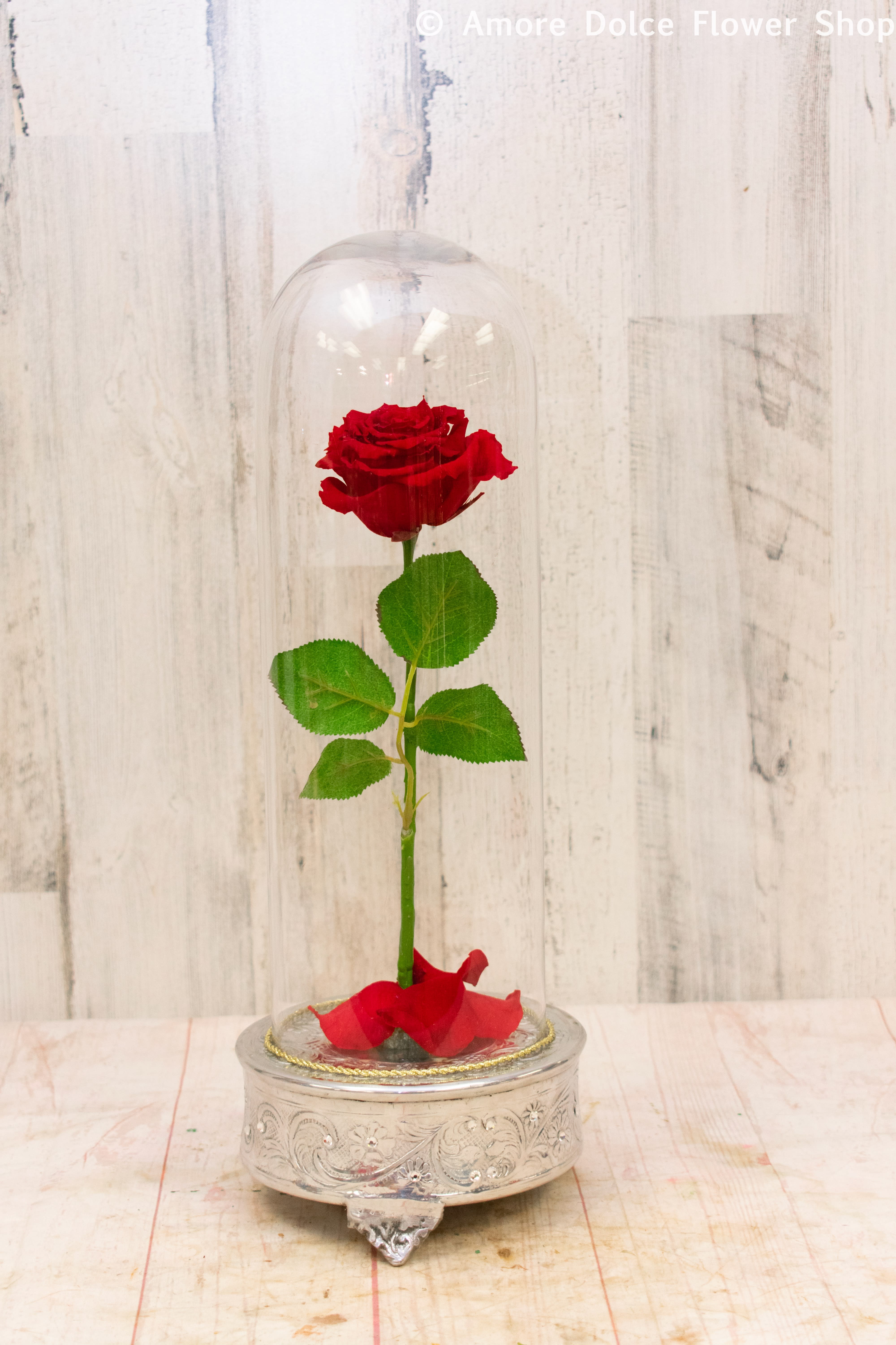 Forever roses  -  Replica design of the beauty and the beast roses  The best florist in Montebello ca 90640.