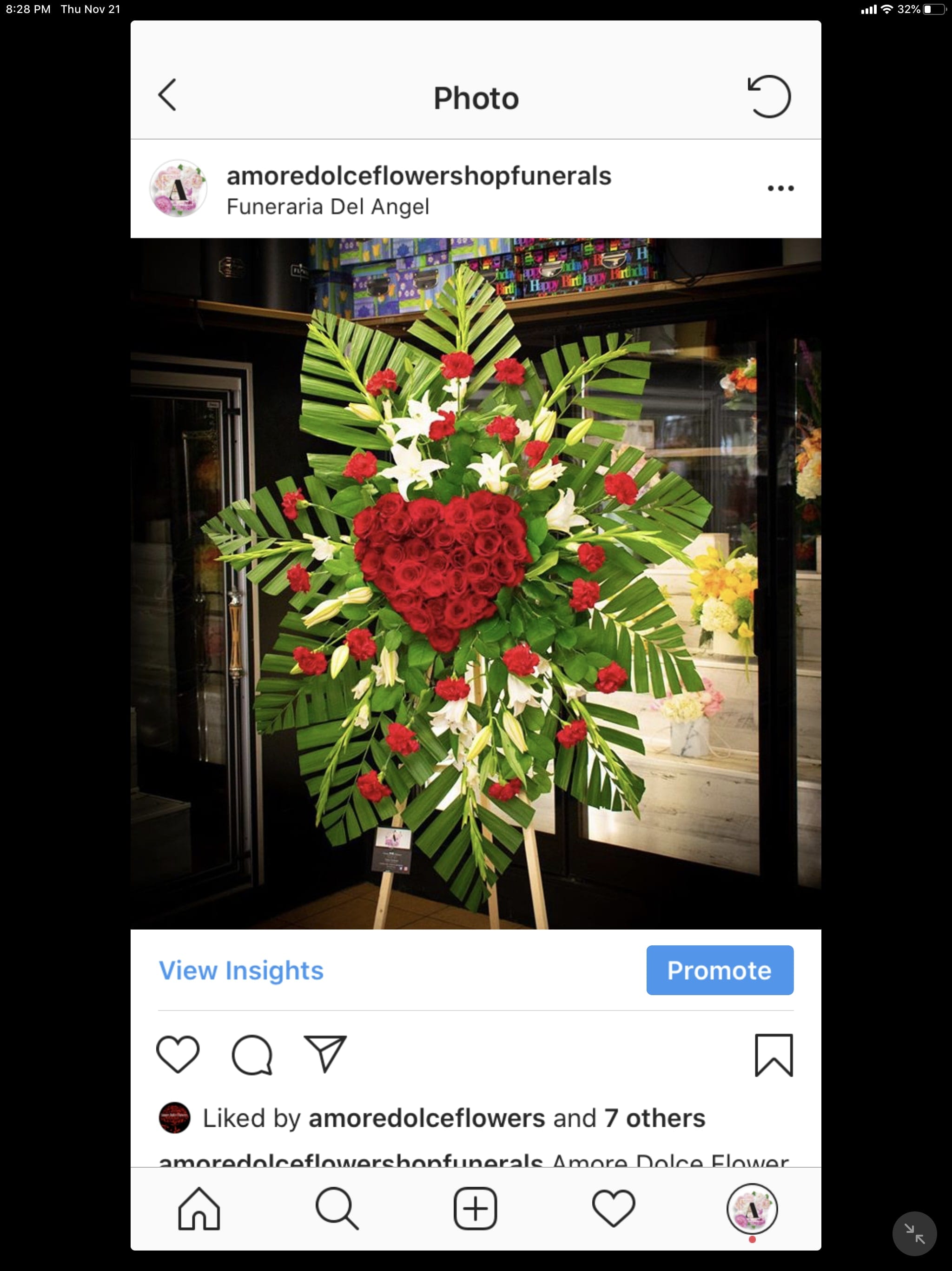 Heart of love  - Flowers will come approximately as shownN