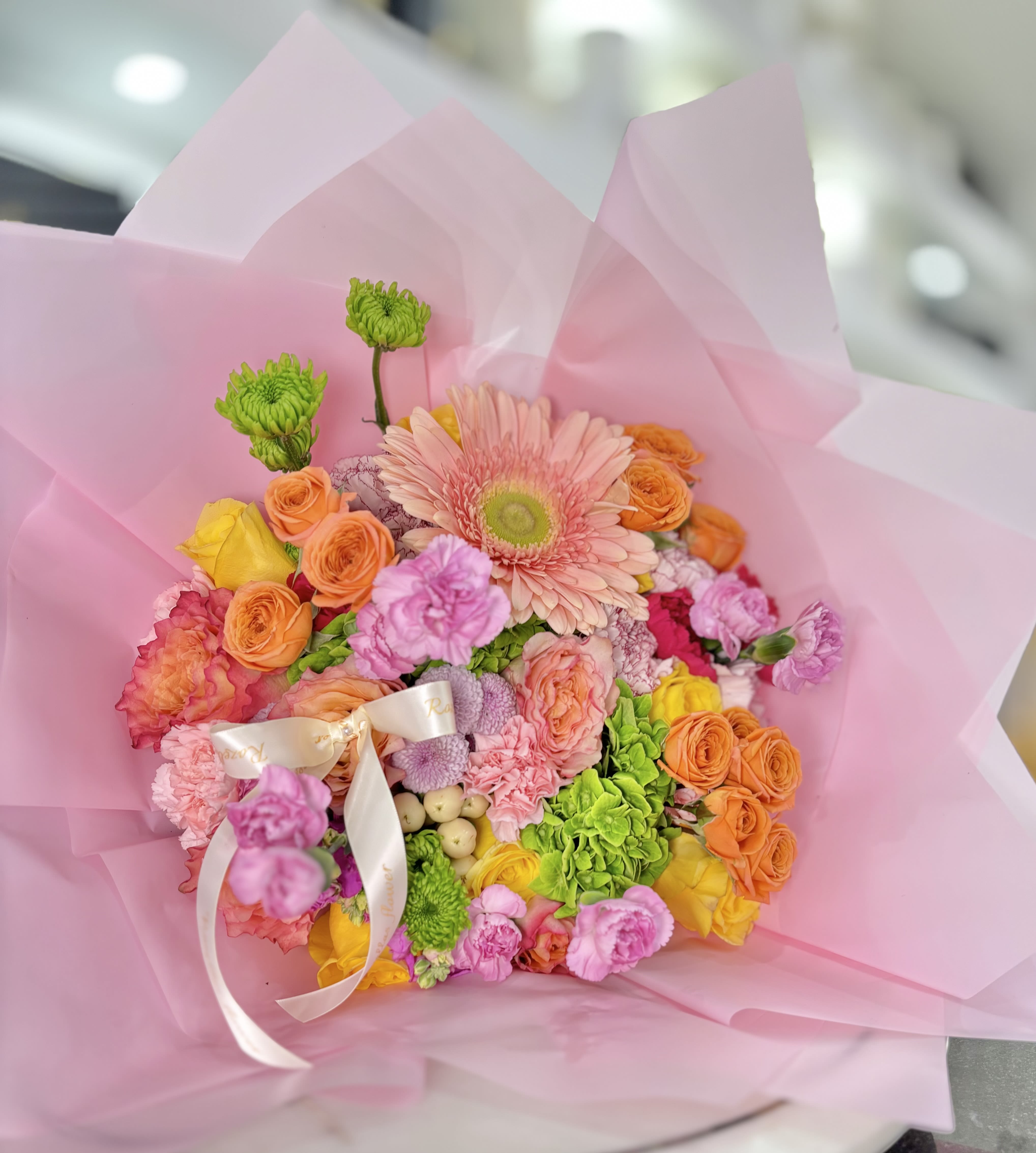 Springs Pick Bouquet - Mix of flowers available and in stock. 