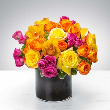 Bright Abundance Flower -  Pet Friendly? No — Chrysanthemums may cause mild issues for pets.  Keep out of reach; avoid homes with curious cats and dogs.   Human Allergy Note : No major allergy-triggering flowers noted.  Keep bouquet ventilated to avoid pollen accumulation.   Care &amp; Longevity : Trim stems 1–2″ before placing in fresh water. Change water every 2–3 days. Keep out of direct sun, heat, or vents. Remove fading blooms to maintain freshness.   Best Occasions &amp; Situations : - Thanksgiving centerpiece - Birthday surprise - Anniversary gift - Get well gesture - Thank You gift - Housewarming bouquet - Fall celebration décor - Love &amp; Romance expression   Why Customers Love It : - Vibrant, seasonal color palette - Layered, lush full design - Hand-arranged and gift-ready - Elegant autumn centerpiece - Fresh, premium blooms
