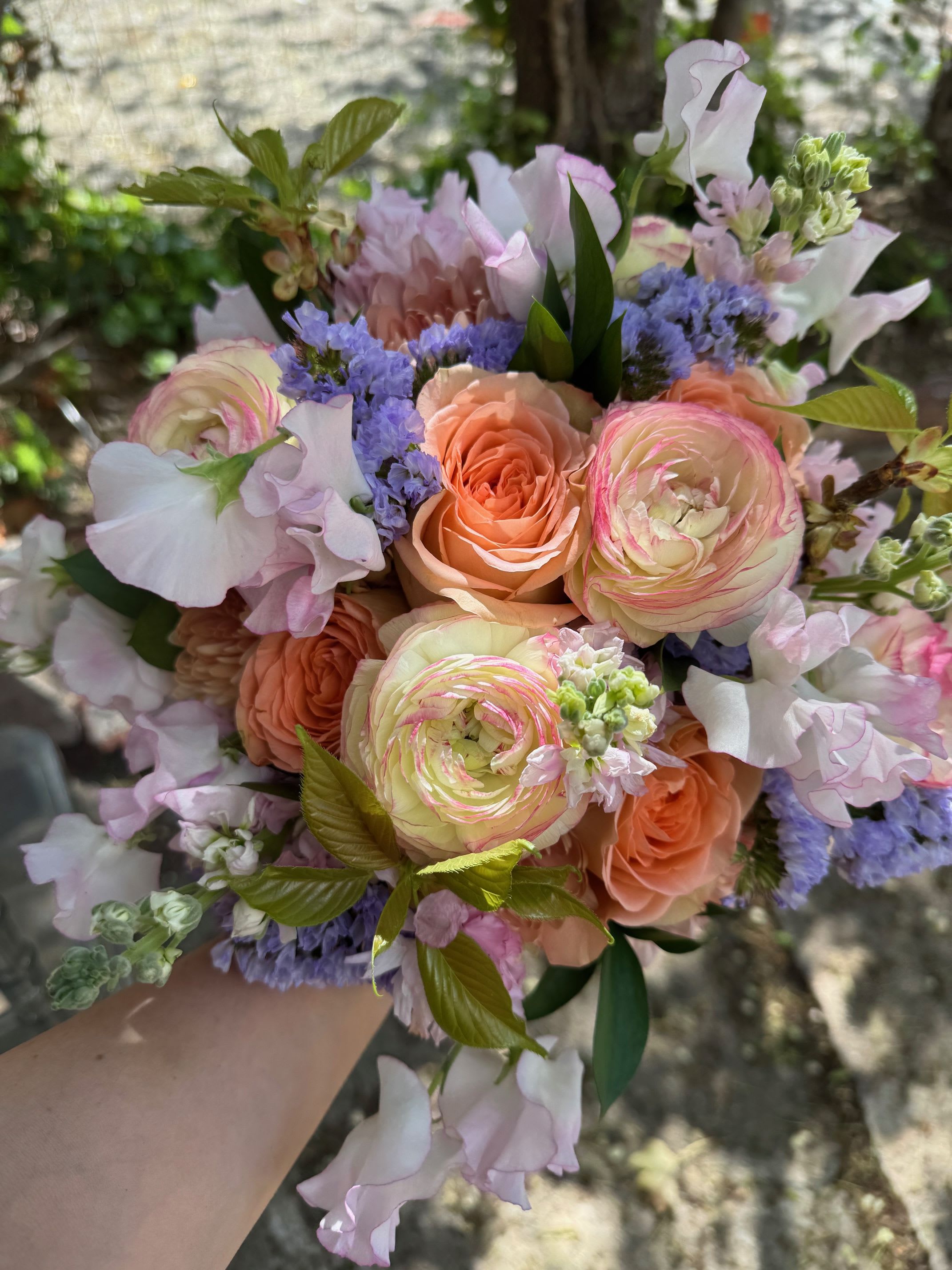 Spring Flowers Collection - A beautiful flowers collection just for the occasion. Floral in pastel colors- exact blossoms may vary from picture shown on availability. Overall look and feel to be similar. No vase provided.