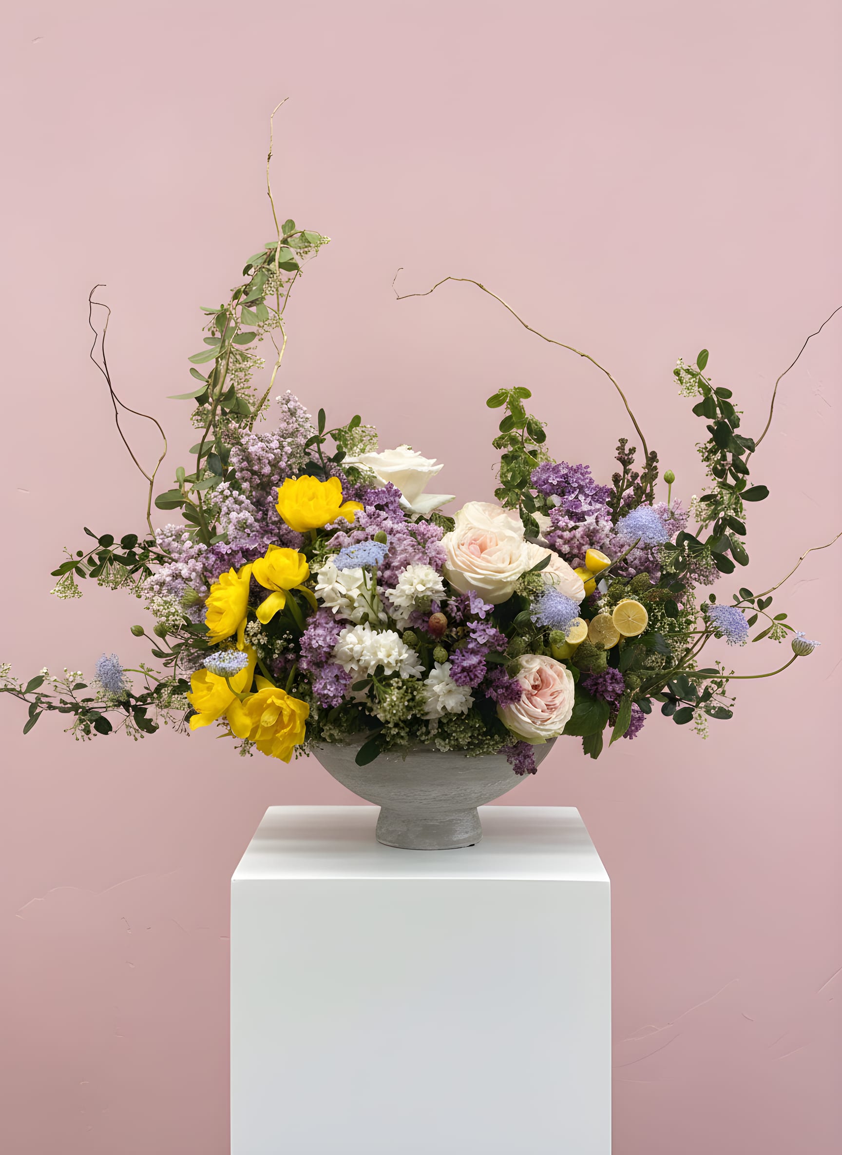 The Hamptons  - The Hamptons East Coast elegance meets West Coast ease. A crisp, classic white arrangement that feels like a summer weekend somewhere beautiful. Flower varieties and vessels may vary based on availability to ensure the highest quality.