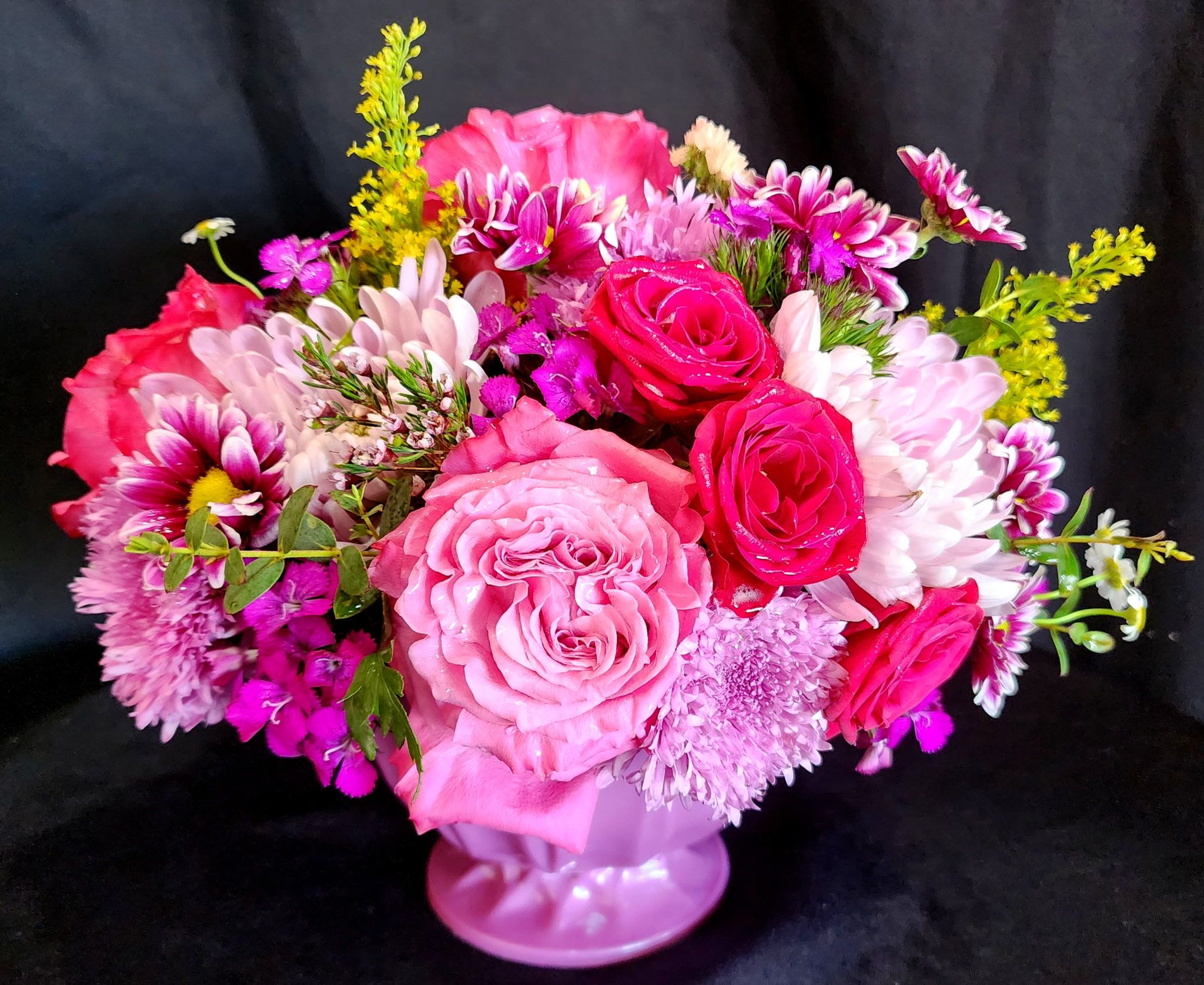 Gratitude.. - This one is for the special woman in your life. A mother, sister, daughter or friend. A profusion of pinks expressing femininity and elegance. 