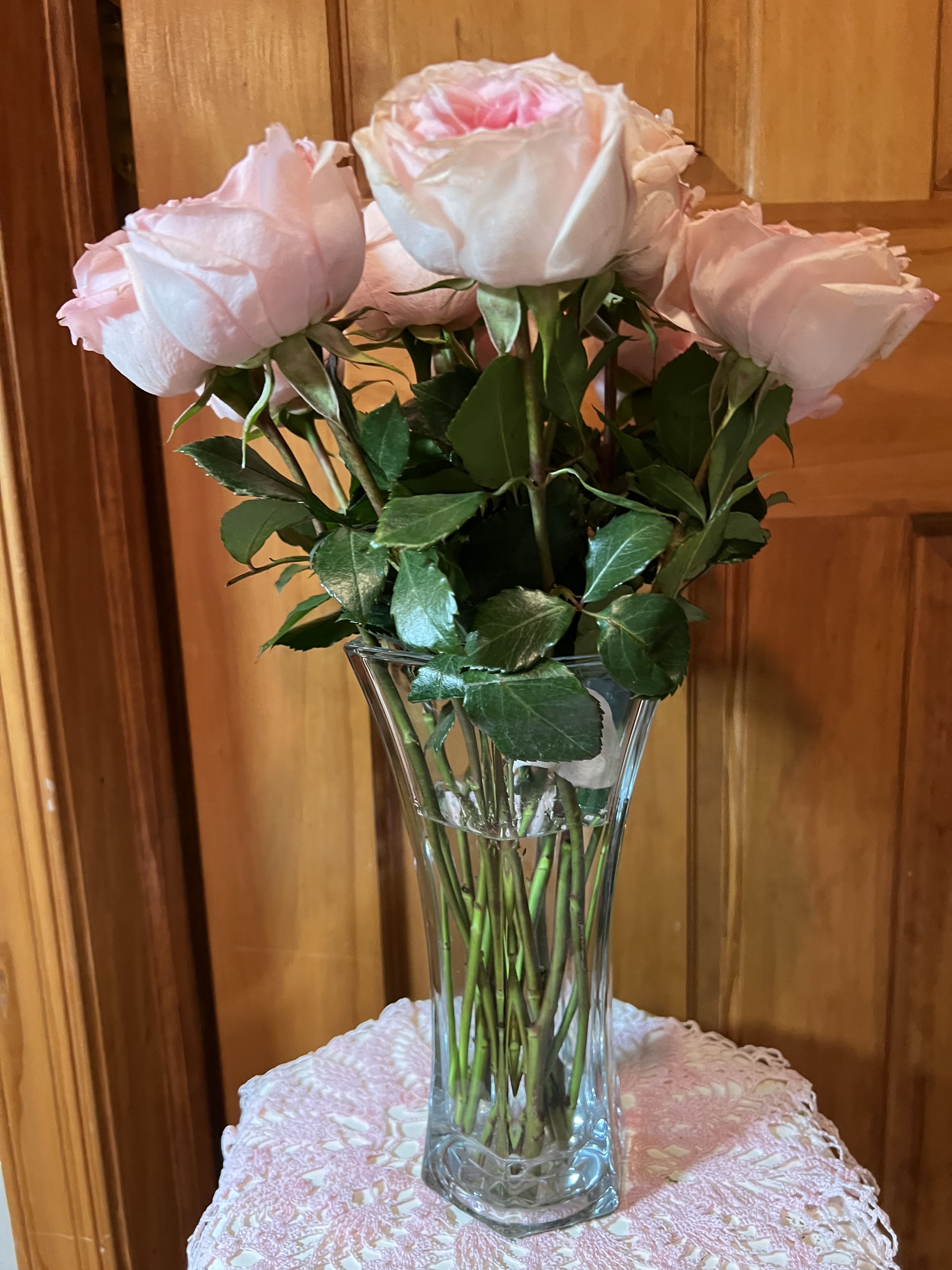 Fragrant Garden Roses - Additional flowers will be added to enhance the bouquet.