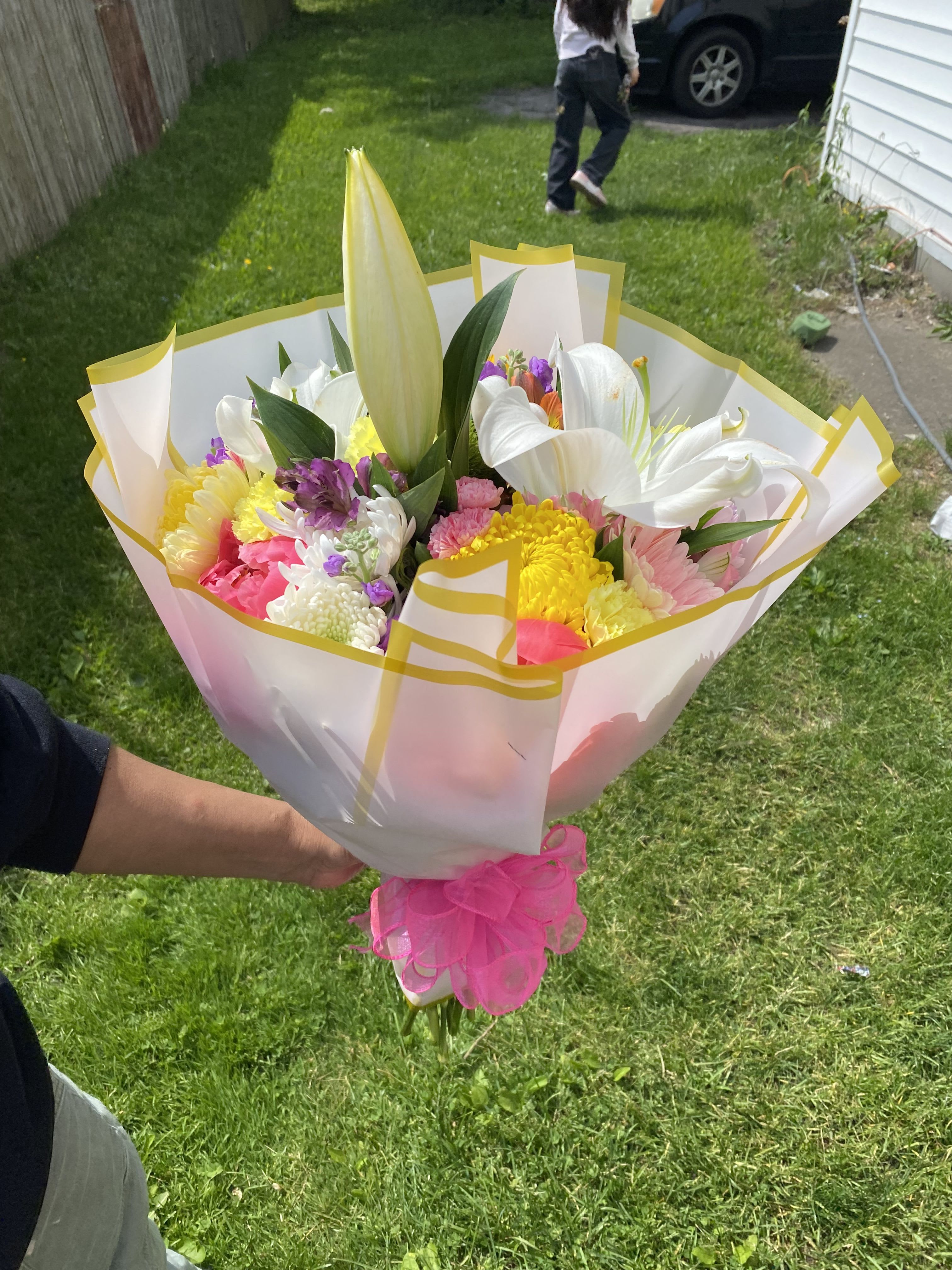 Mix ramo - Large mixed bouquet of different colors and types of flowers