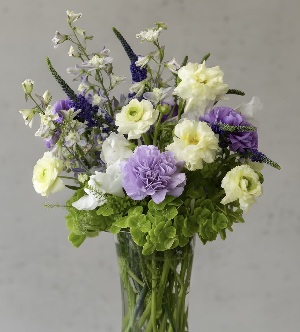 Dandelion  - The Dandelion arrangement feels wild, soft and a little untamed like something gathered along a backroad at golden hour. 