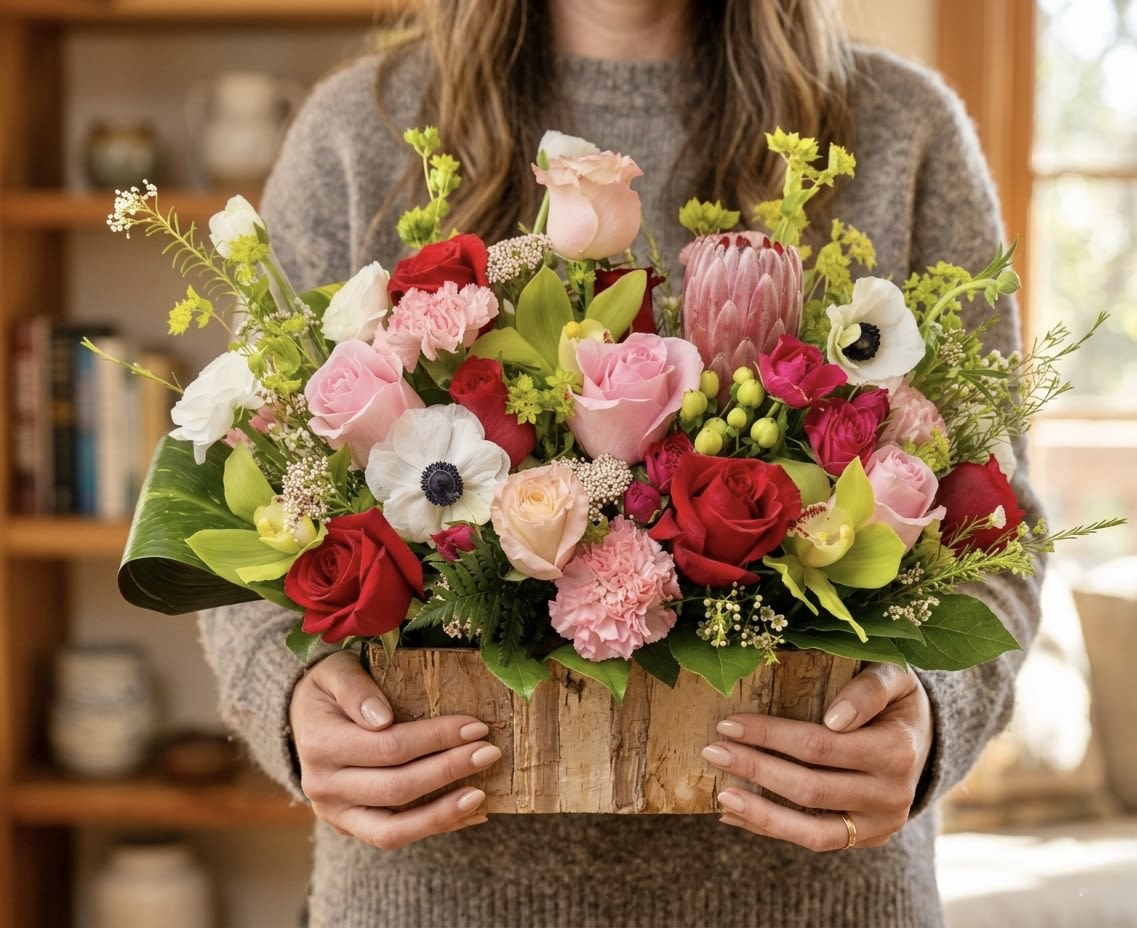 Roses garden  - Romance in a box 