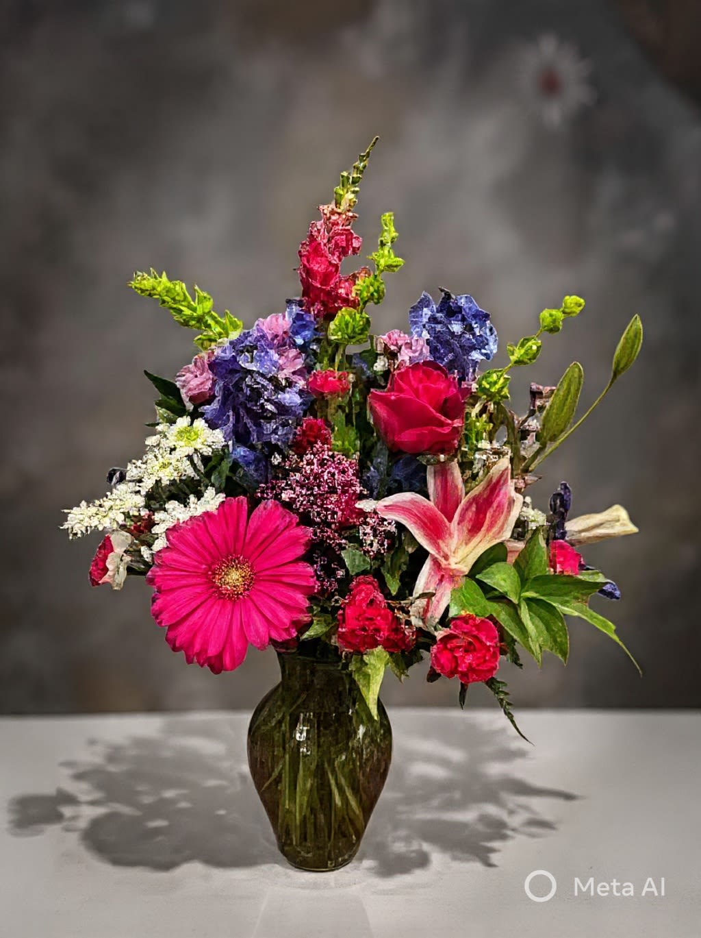 To My Love Bouquet - Flowers will never compare to her, but this grand bouquet comes close. A delightful selection of assorted flowers gathered from the freshest varieties that arrived today. Designed in a lovely clear vase, show her how special she is with this mixture of seasonal flowers. PET SAFETY PRECAUTIONS: This bouquet or plant may include flowers and foliage that are known to be toxic to pets. To keep them safe, be sure to keep this arrangement out of your pet's reach.