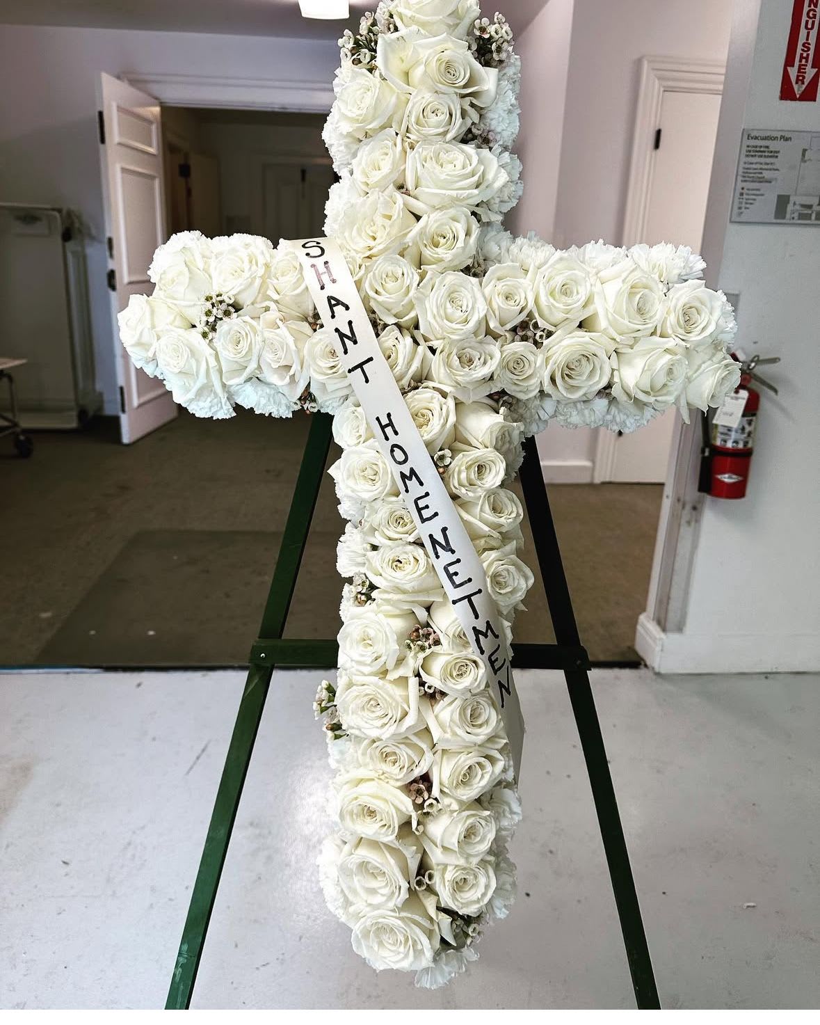 Sympathy Cross Arrangement - Sympathy Cross Arrangement