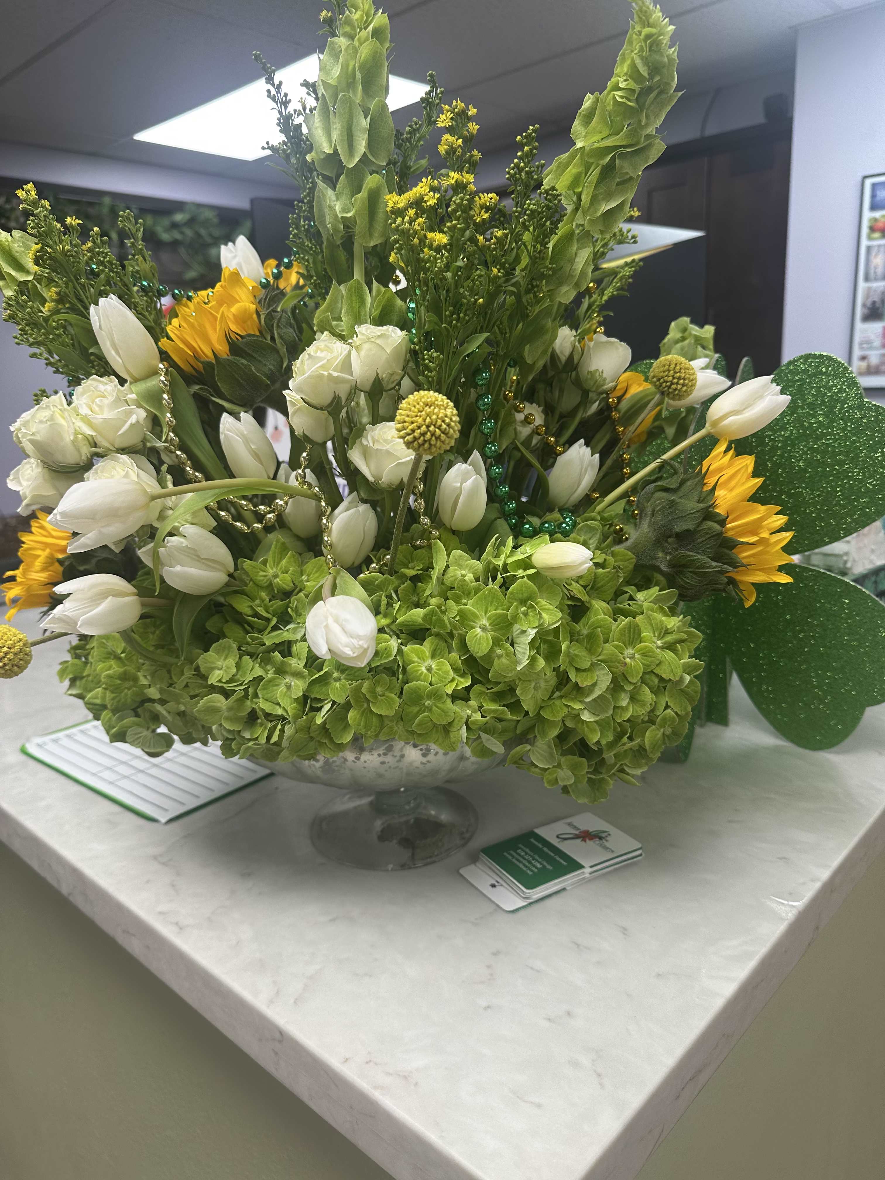 St. Patrick's Day Arrangement - St. Patrick's Day Arrangement