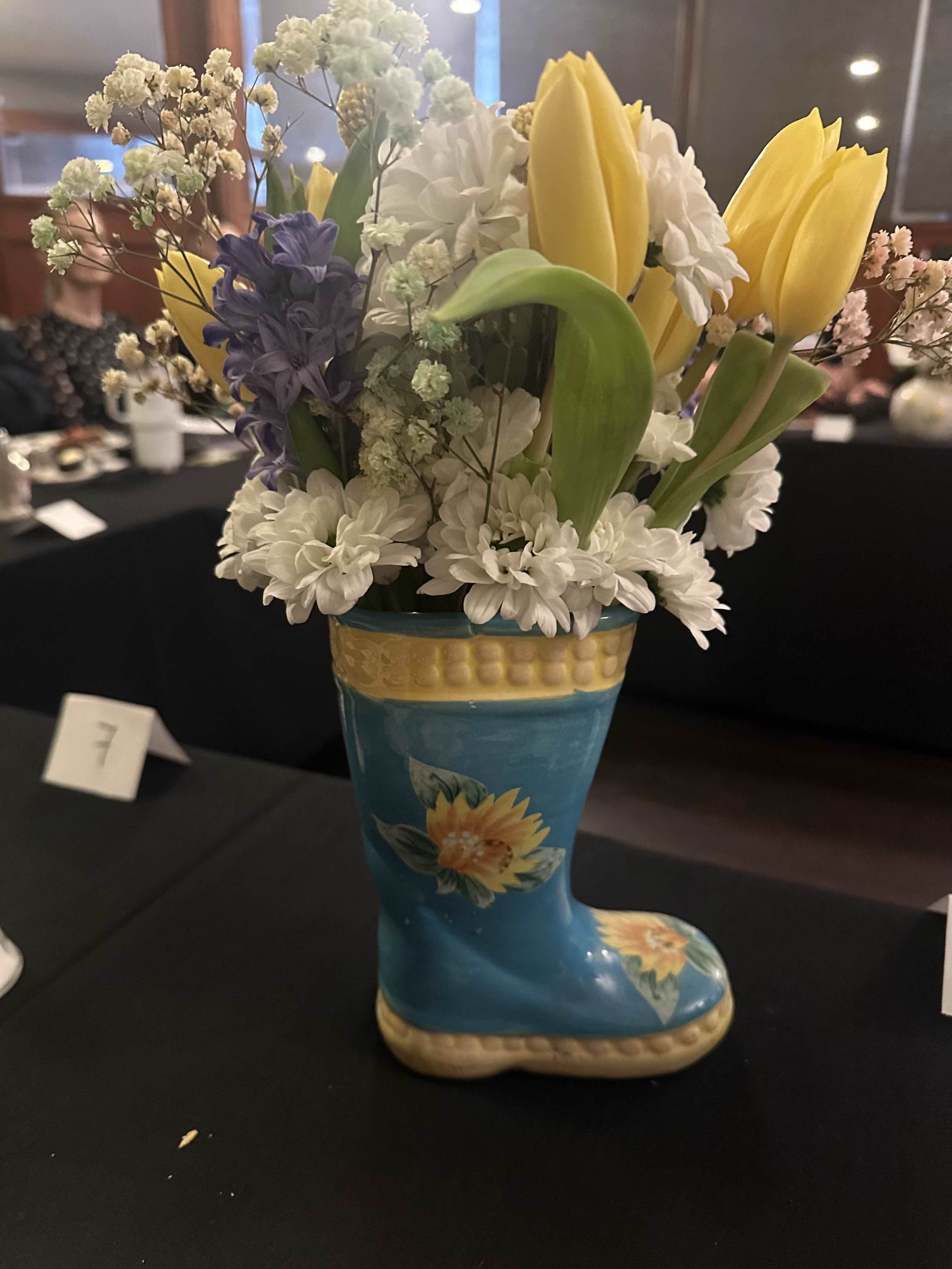 Get Well Rain Boot Arrangement - Get Well Rain Boot Arrangement