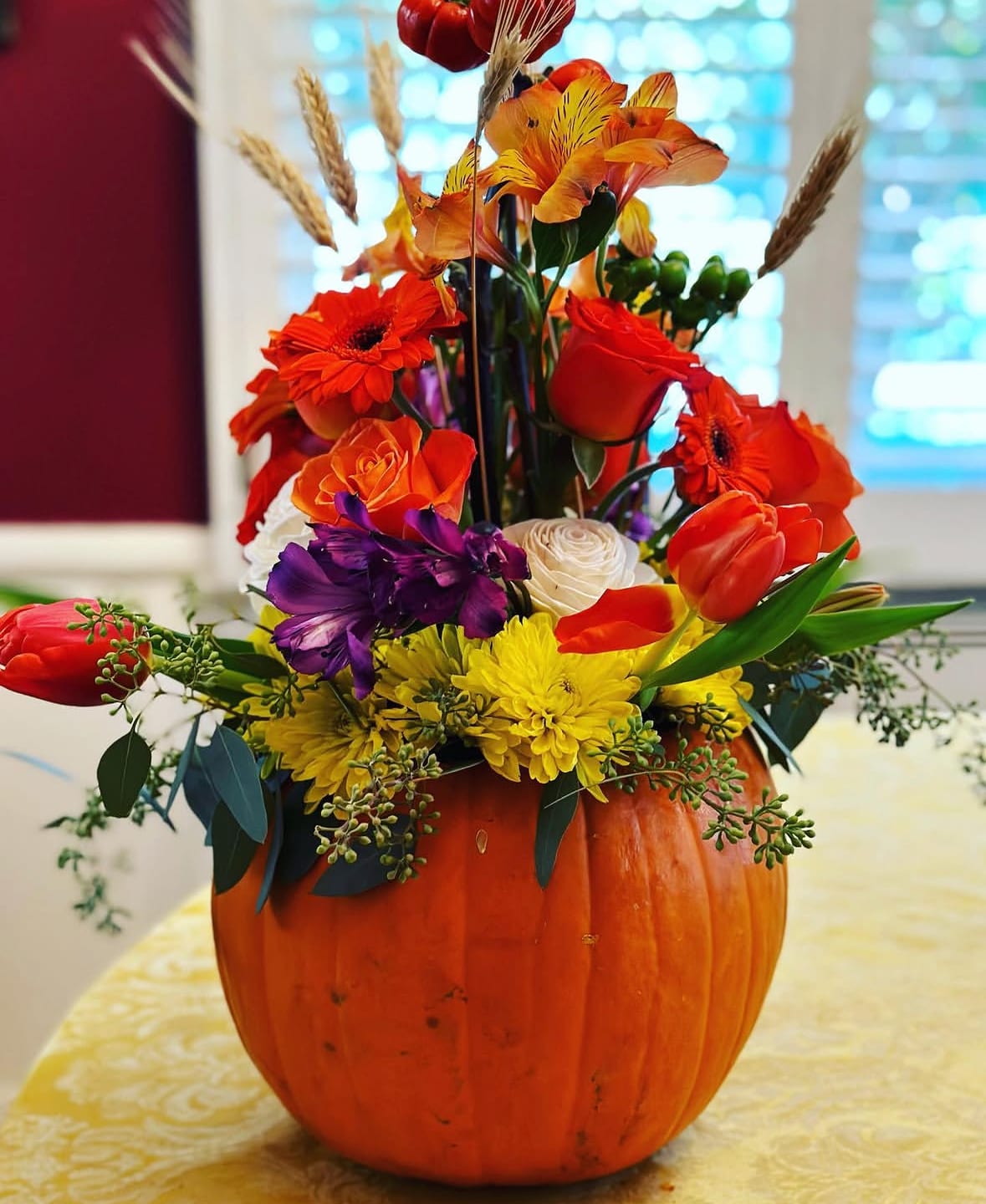 Halloween Pumpkin Centerpiece - Halloween Pumpkin Centerpiece