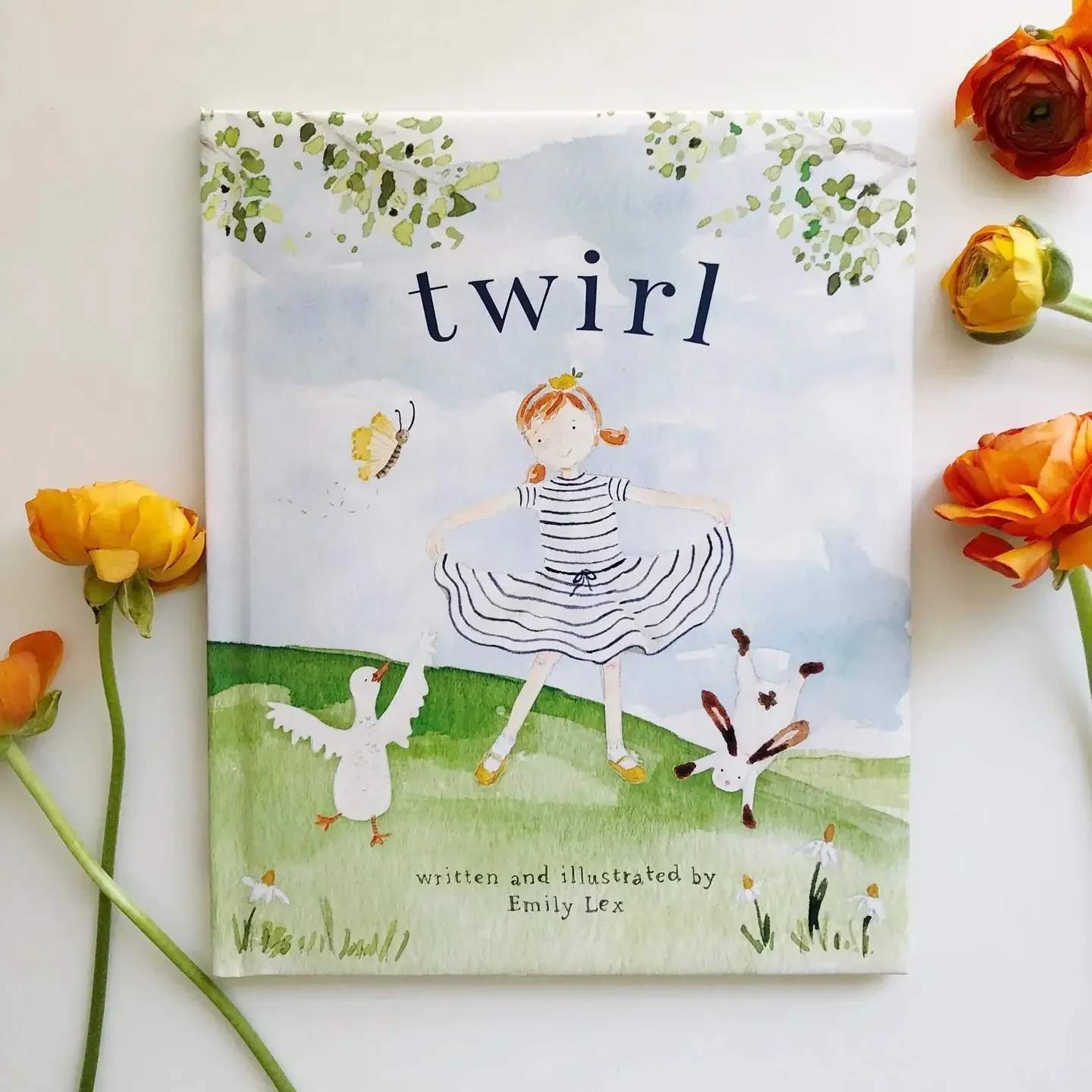 Twirl Book - Twirl is a delightful story that encourages children (ages 4-8) to remember they are perfectly and wonderfully made.