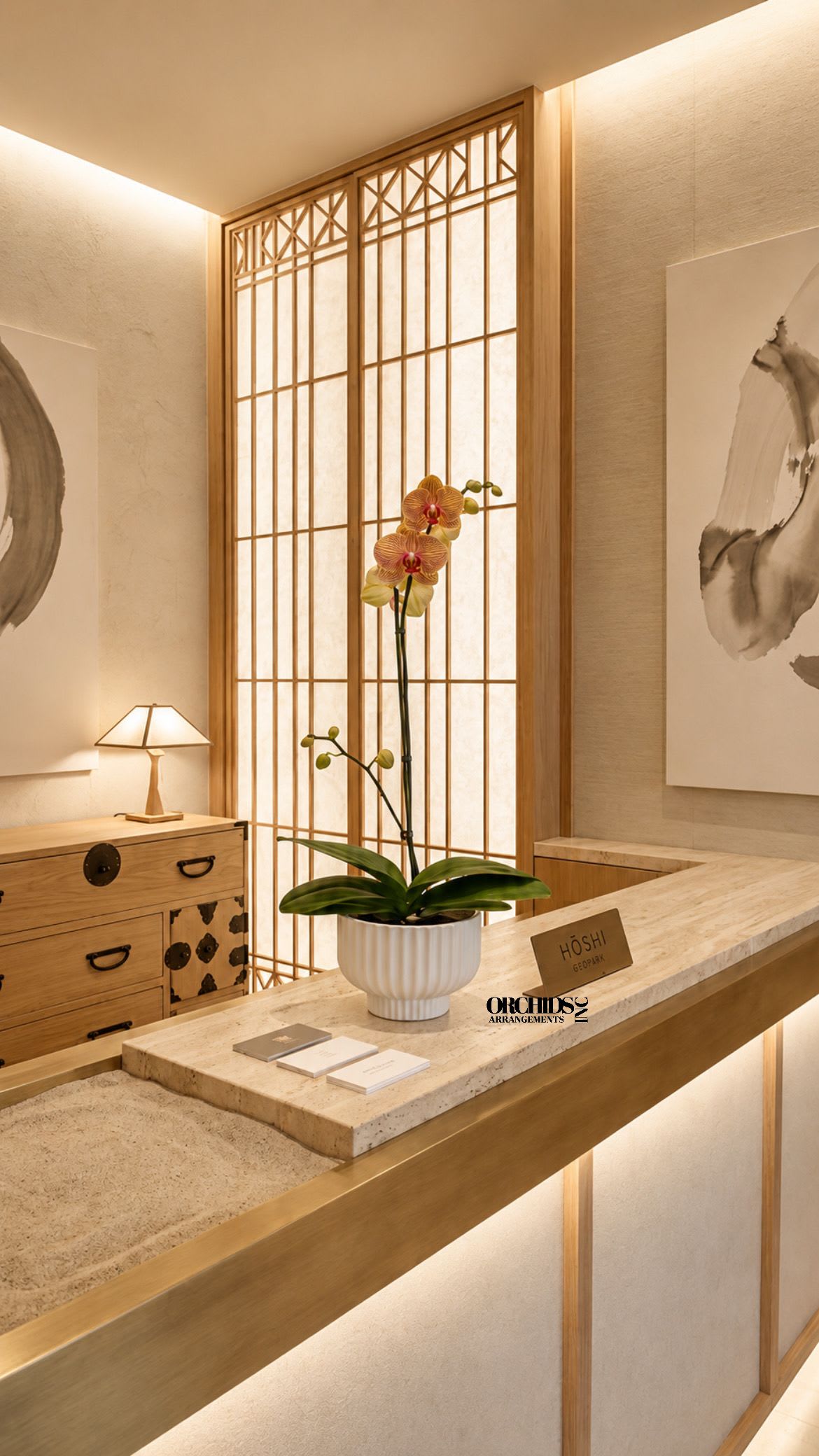 Peach Phalaenopsis Orchid – Orchid Delivery Miami - A luxury Single Peach Phalaenopsis orchid designed for gifting. We offer flower delivery, same day flower delivery, orchid delivery, and same day orchid delivery in Miami. Buy orchids online with and fast delivery across Miami.