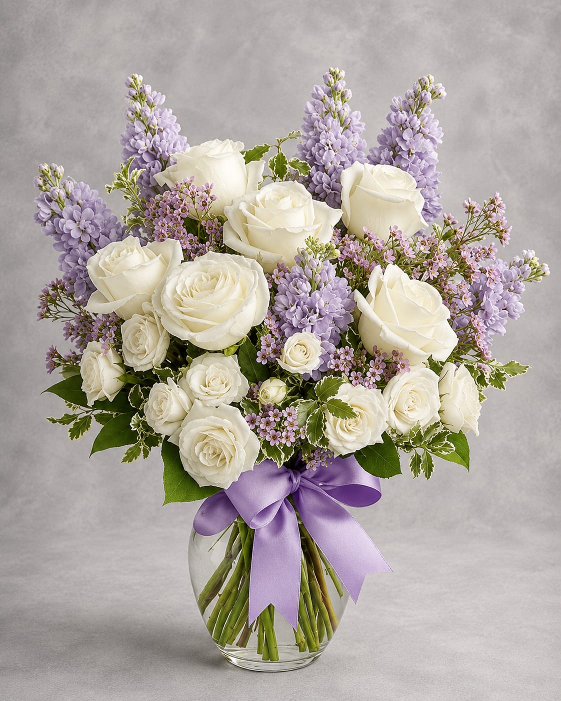 Enchantment - Beautiful lavender and white - perfect for the soft, caring gesture you're looking for.