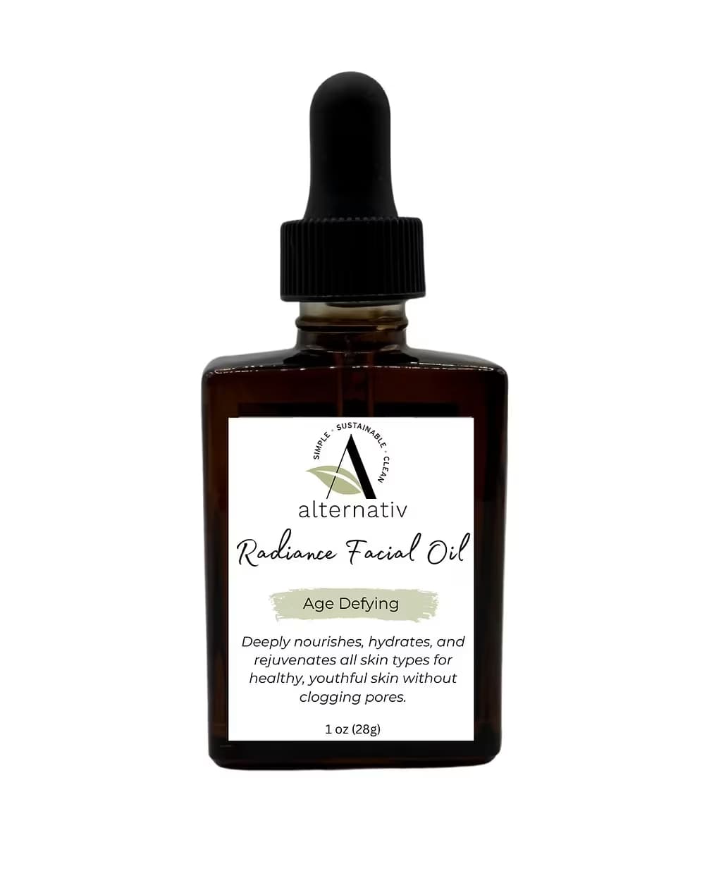Radiance Facial Oil - Why you should use Radiance Facial Oil:   Light to medium weight formula  Crafted with an organic, nutrient-rich blend of nourishing oils  Deeply hydrates, soothes, and rejuvenates the skin  Absorbs beautifully for a glowing finish without a greasy feel  Suitable for all skin types  Supports healthy, balanced skin without clogging pores  Provides anti-aging benefits, helping improve skin’s overall look and vitality