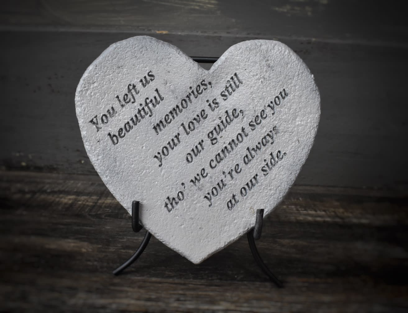 Beautiful Memories - Available for local St Cloud, MN delivery only - An inspirational Stepping Stone. 6 3/4”W x 6 1/2H