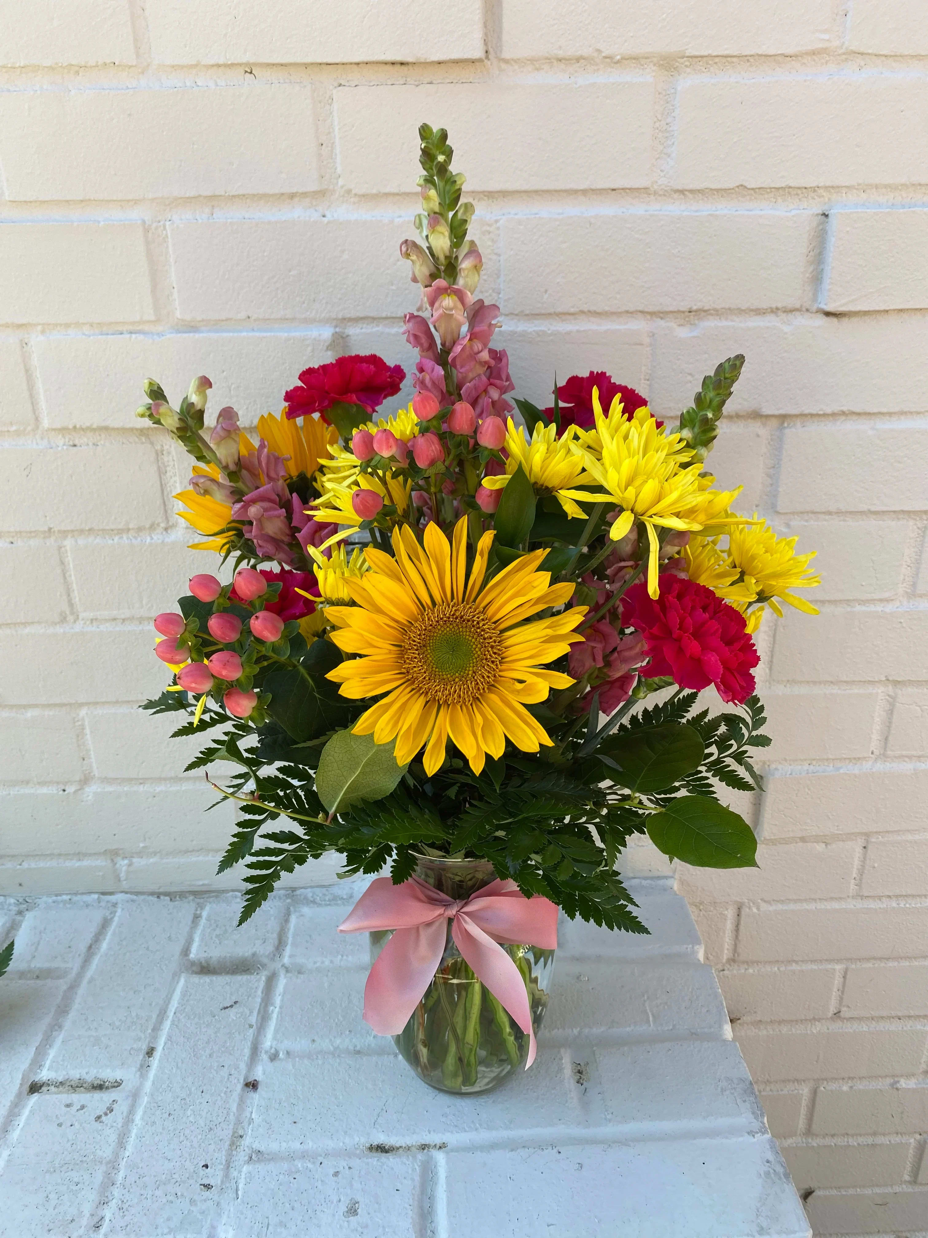 Pink Lemonade - This sunny pink and yellow mix can brighten up anyone's day!  