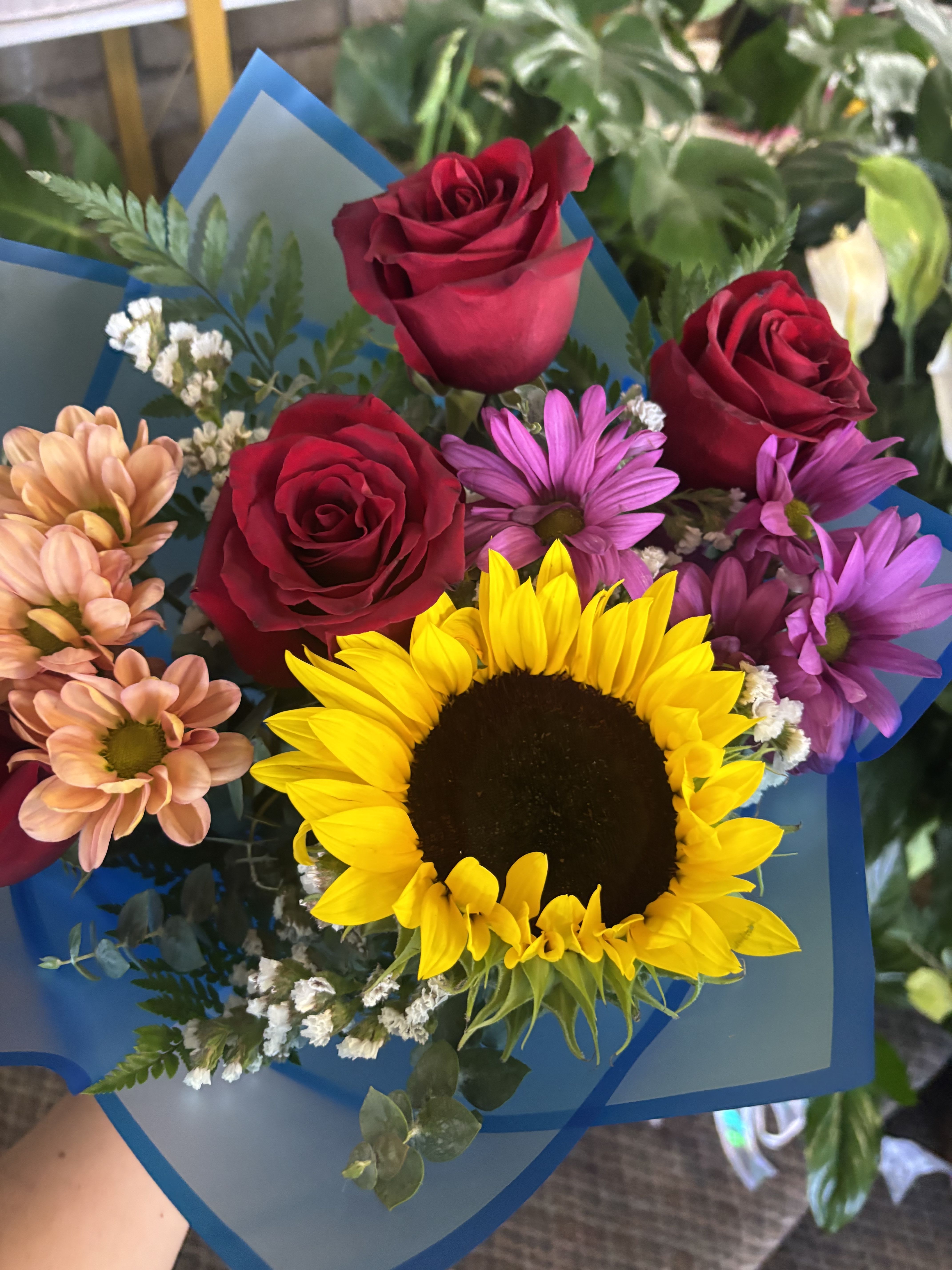 GRAD BOUQUET  - Reasonable flower substitutions may be made due to availability