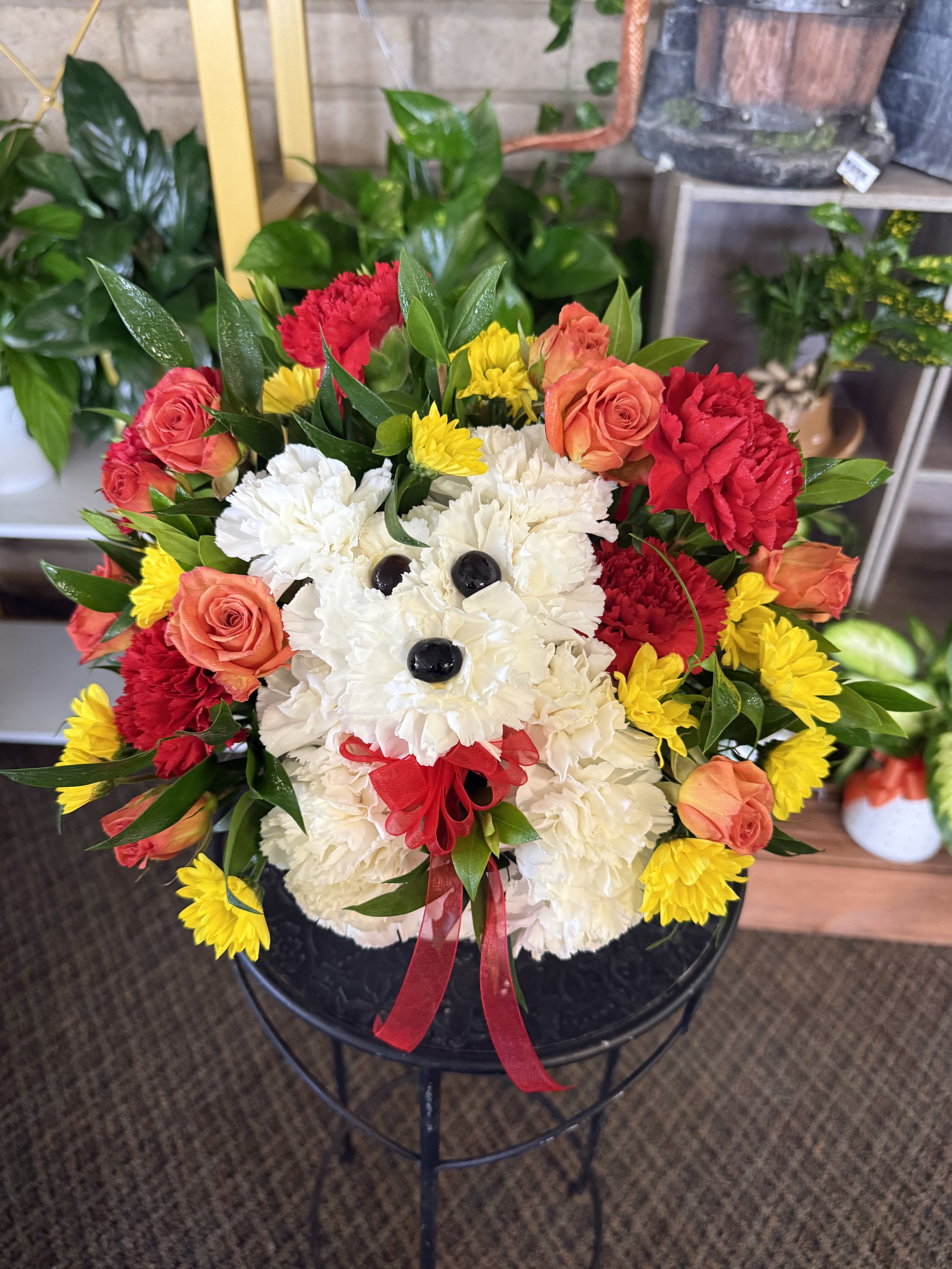 Floral Dog  - Reasonable flower substitutions may be made due to availability