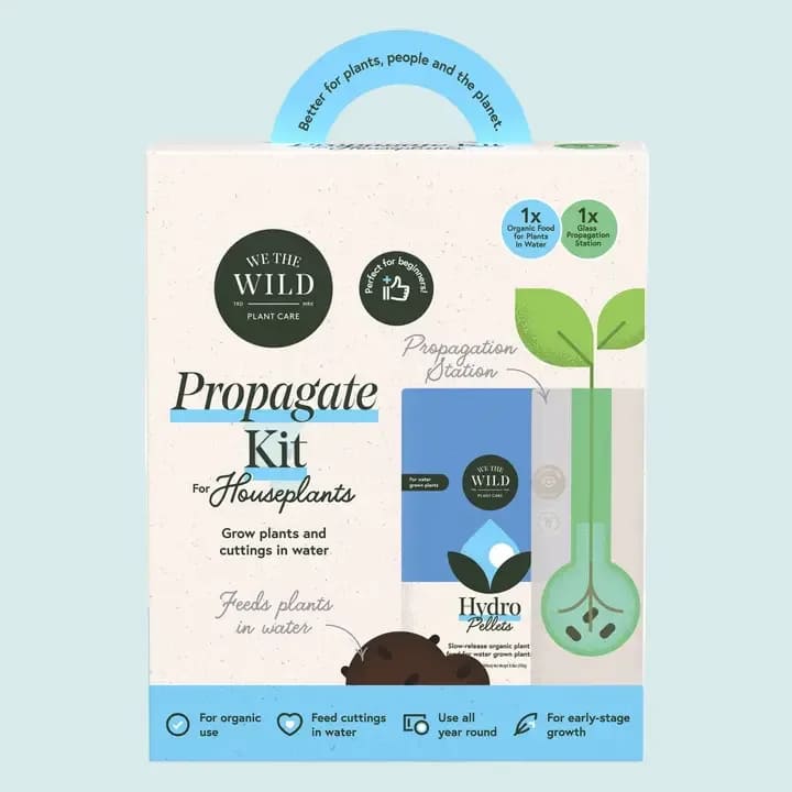 Propagation Kit - We The Wild Propagation Kit is an organic, easy-to-use solution for propagating cuttings and growing plants in water.