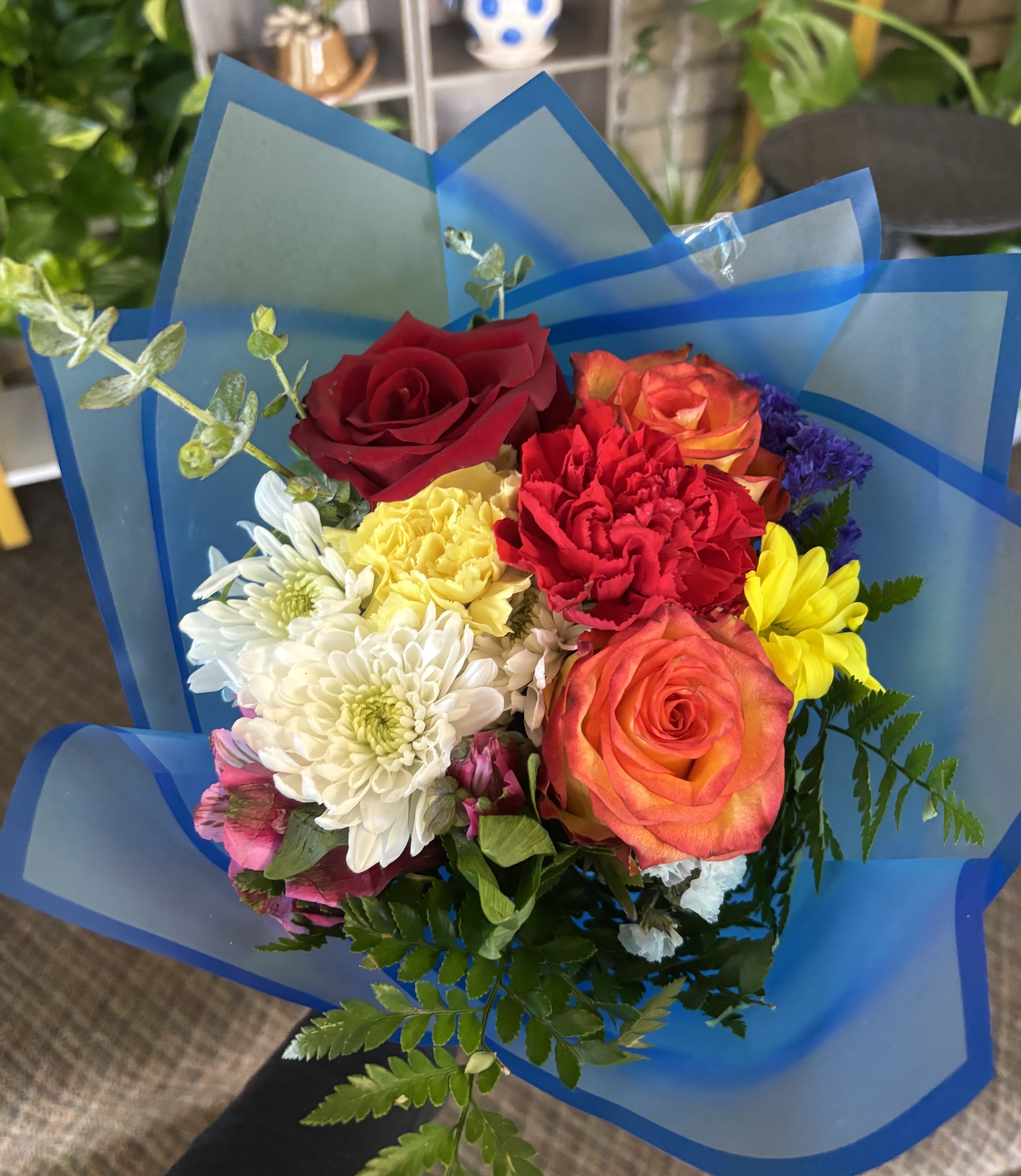   FLORAL  COLOR BOUQUET   - Reasonable flower substitutions may be made due to availability