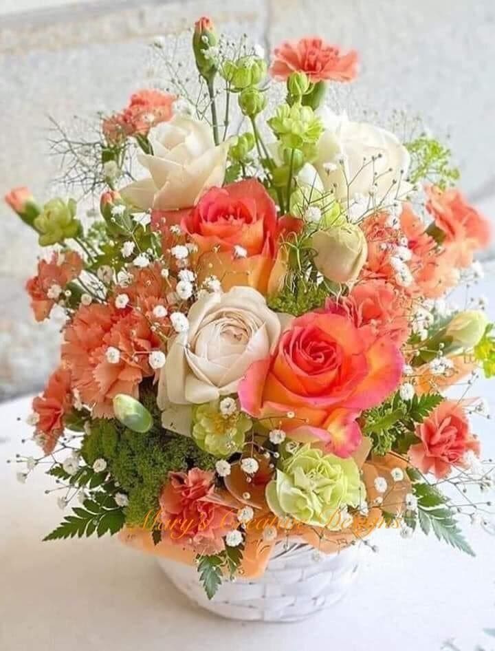 Creamsicle Posies - none