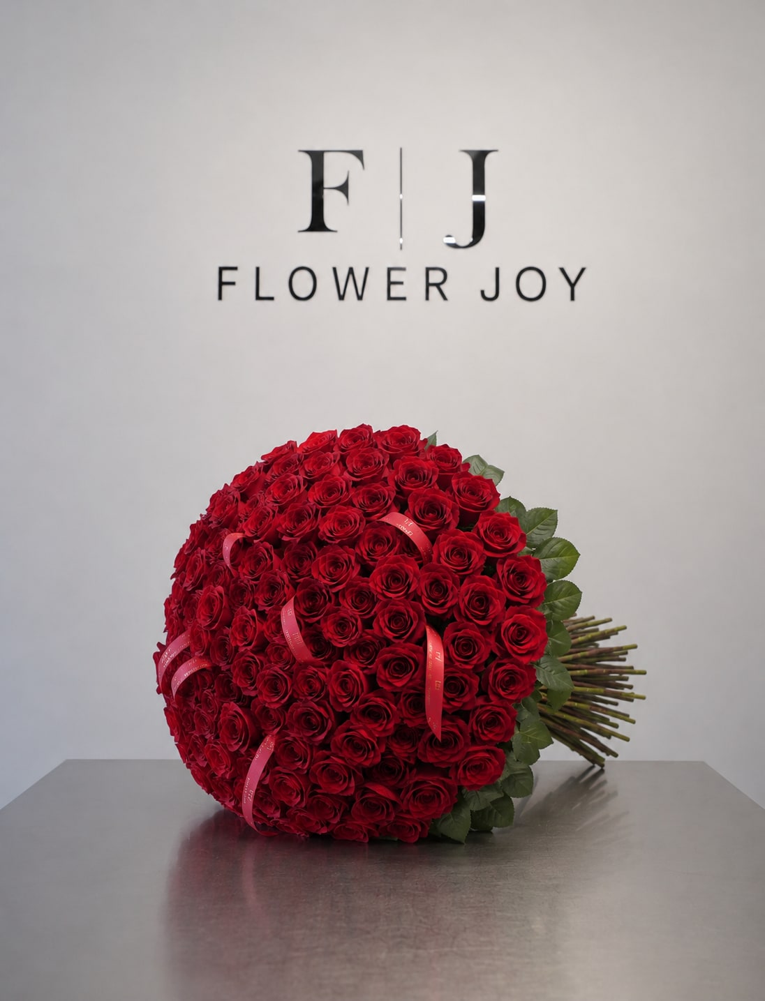 Deep Devotion (75 Roses) - A luxurious arrangement of 75 velvety red roses, designed to make a bold and unforgettable statement. Romantic, elegant, and full of charm, perfect for special occasions and grand gestures.