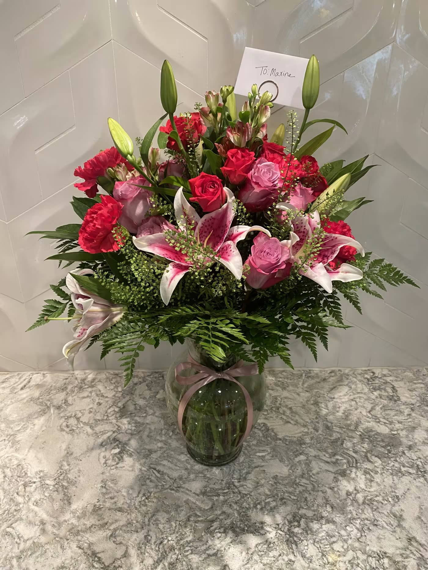 Enchanted - Mixed flower vase