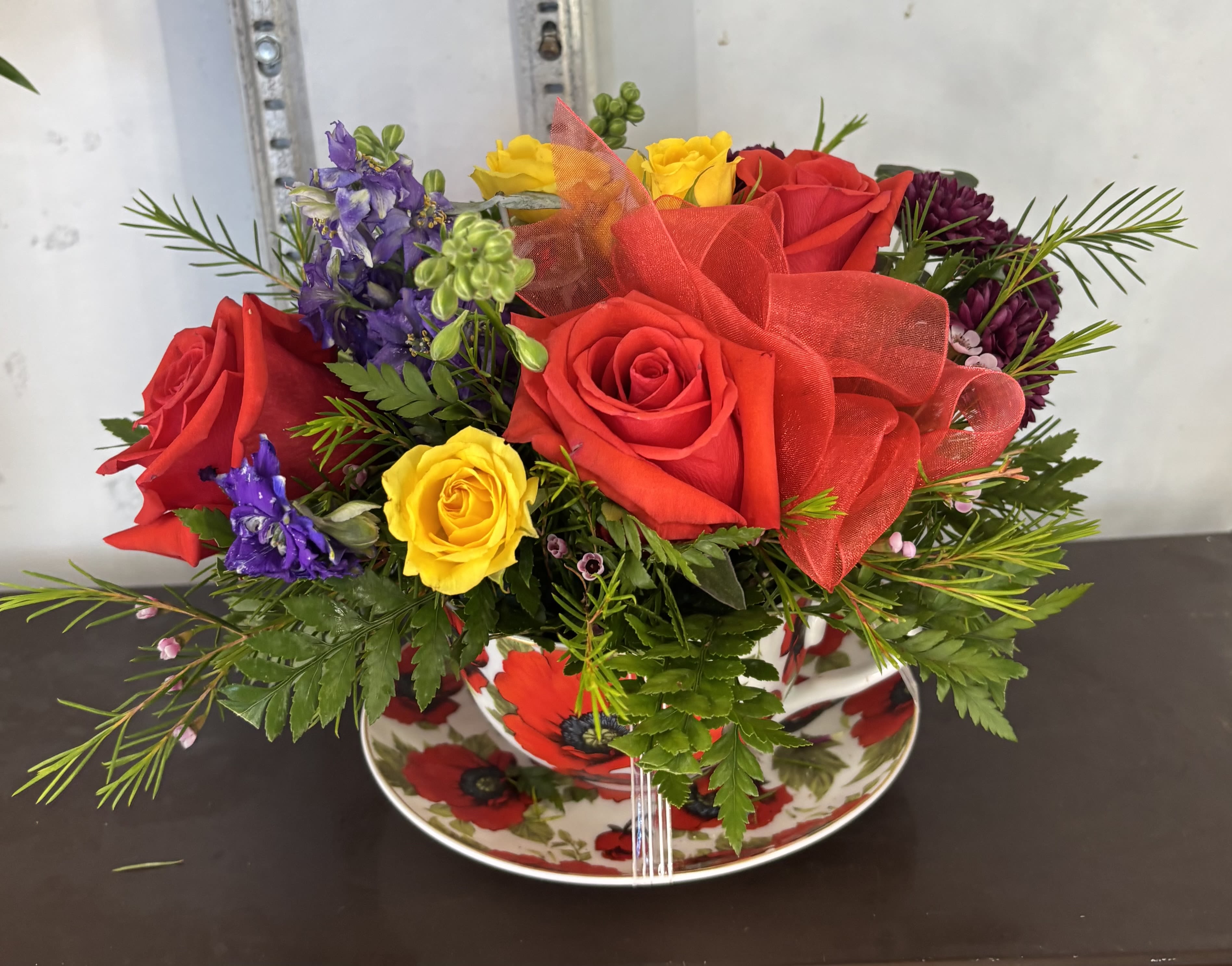 Tea Cup  - *Reasonable flower substitutions may be made due to availability