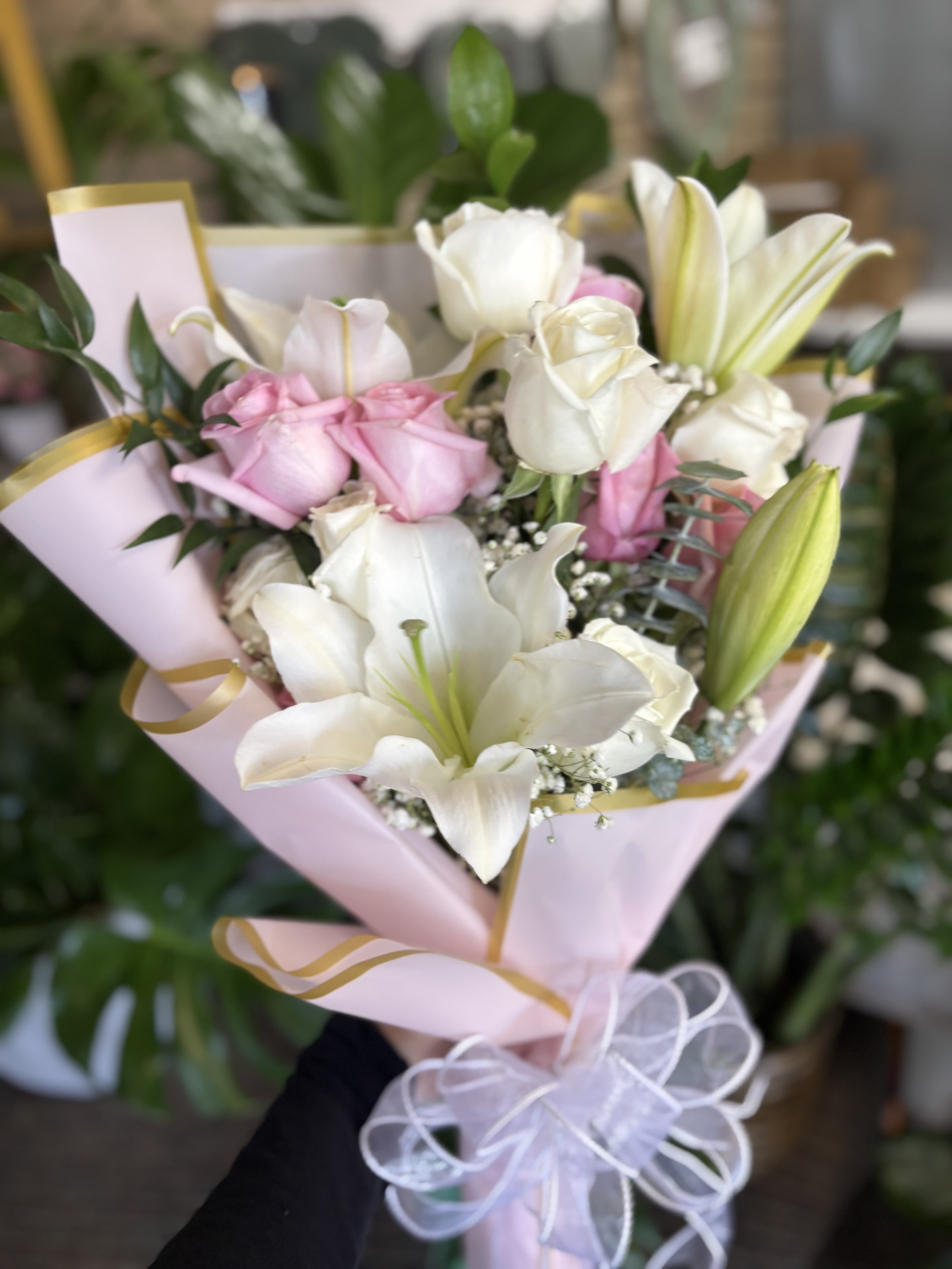Flower Wrap  - Reasonable flower substitutions may be made due to availability