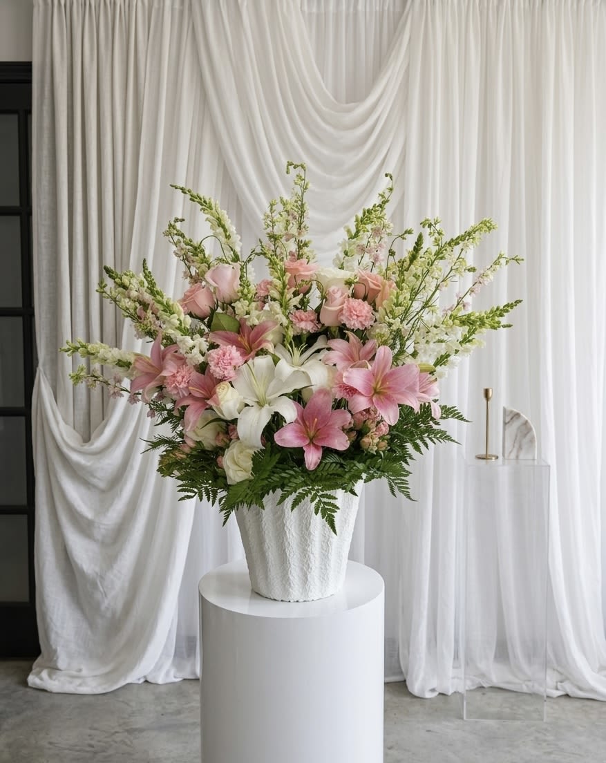 Floral Embrace  - Stunning fresh  flowers arrangement for different occasions.  
