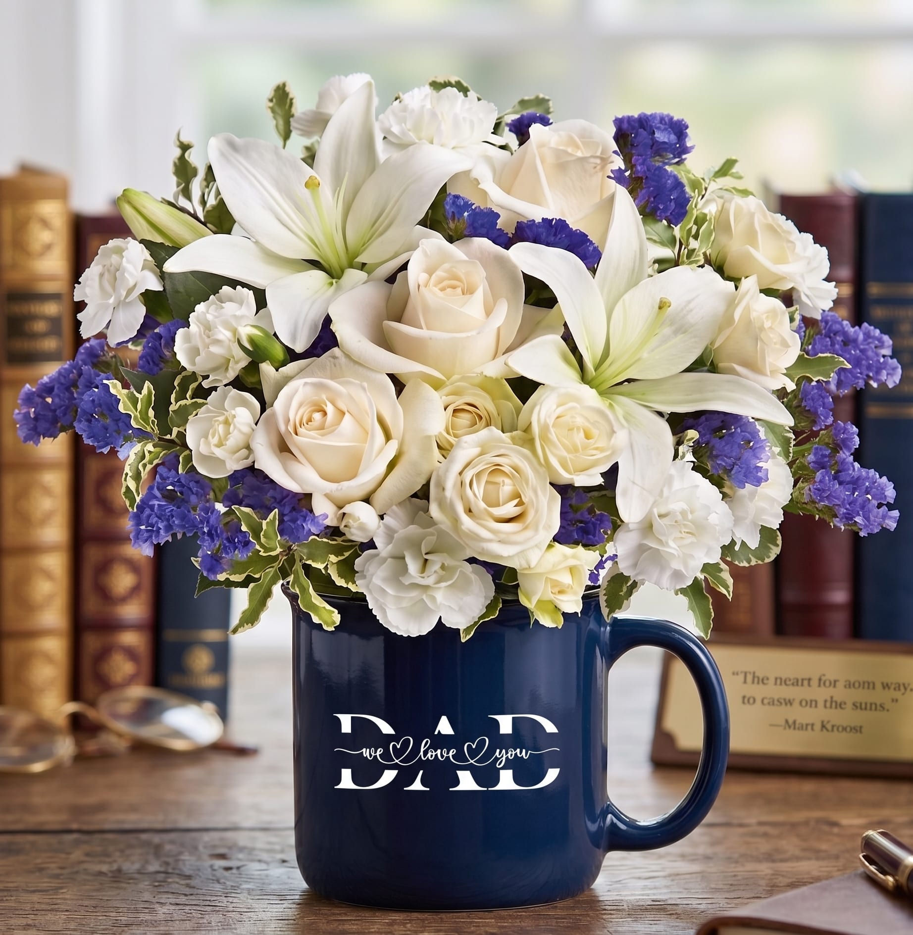 Best Dad Bouquet  - Beautiful combination of flowers 