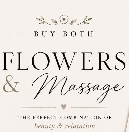 Gift Certificate for  Flowers or Massages  - Valid for one year from purchase date - Transferable upon approval Can be redeemed toward the purchase of a flower arrangement or massage. Massage supported by Knot Your Therapist  (Www,knotyourtherapist.com)