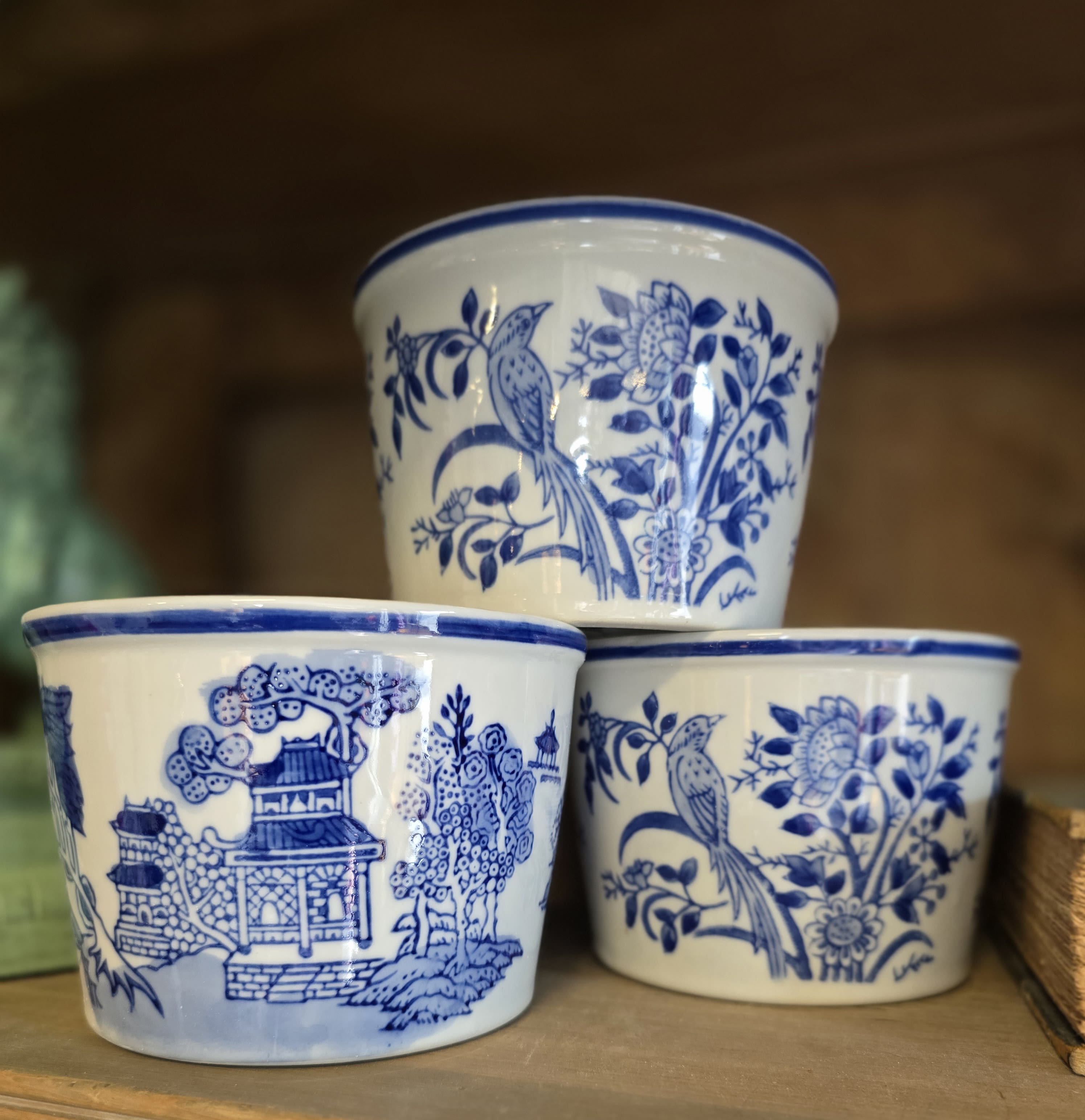 Chinoiserie Deli Container - Disguise your Deli Containers and Serve in a Snap!  Drop a container directly into this dish to present appetizers and sides in style- in seconds. Three styles available.