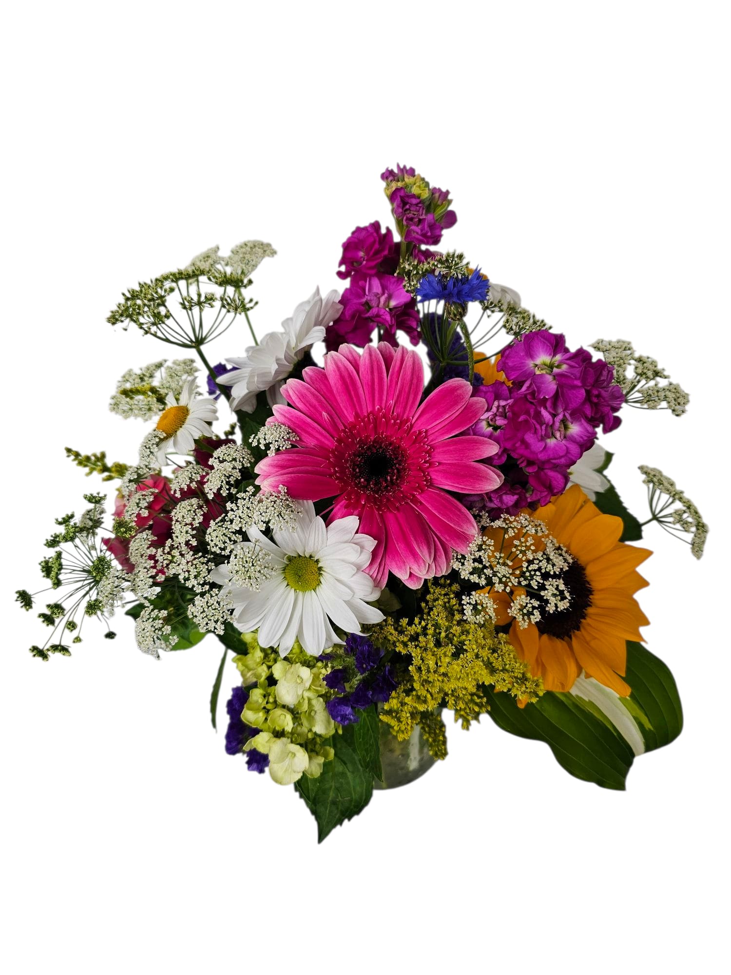 Summer wildflower medley - Seasonal arrangement using our farm fresh flowers