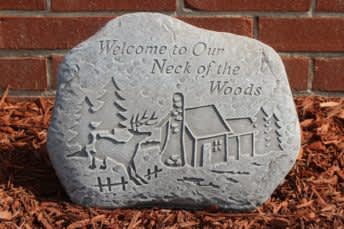 Welcome to our neck of the woods - 12" concrete