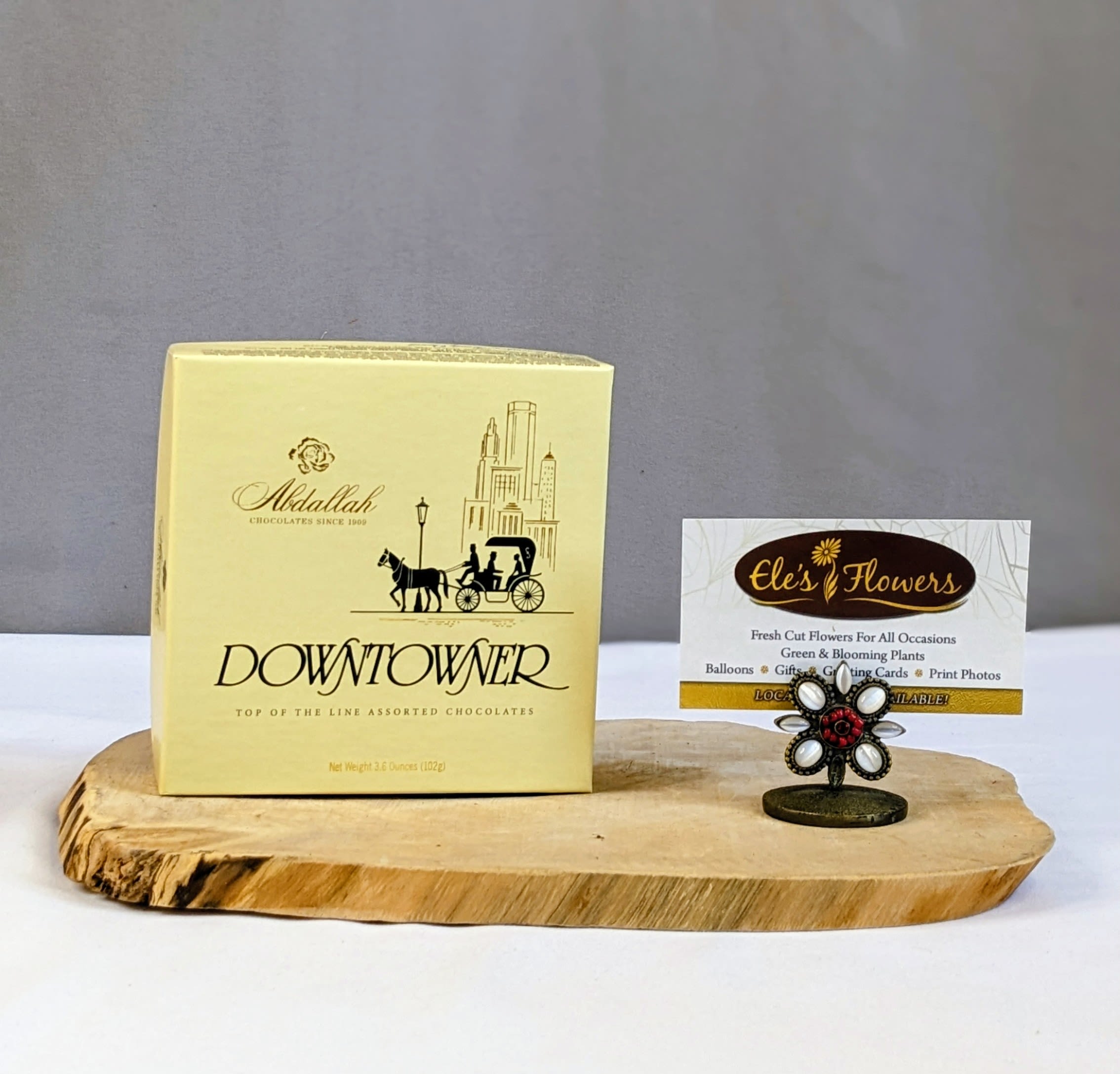 Select Assortment Milk &amp; Dark Chocolate - 3.5 oz - Downtowner® Assortment includes a variety of our most popular milk and dark chocolates. Including Sea Salt Caramels, Butter Almond Toffee, and Cherry Cordials. Contains 6 pieces per box 
