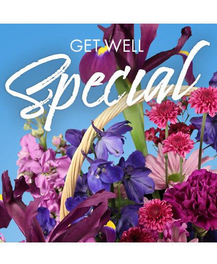 Get Well Special Florals Designer's Choice - They’ll instantly feel a little bit better when you send them these flowers! Express your care with adorable flowers designed by our expert florists to brighten their day. They’ll appreciate every bit of this arrangement’s beauty. Make them smile when they need it the most!