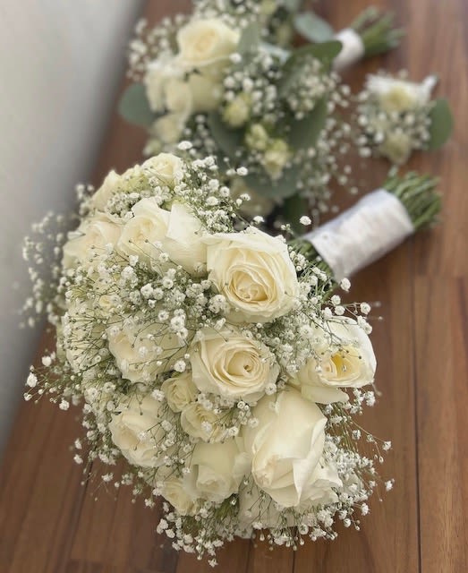 simply  elegant - wedding or prom bouquet